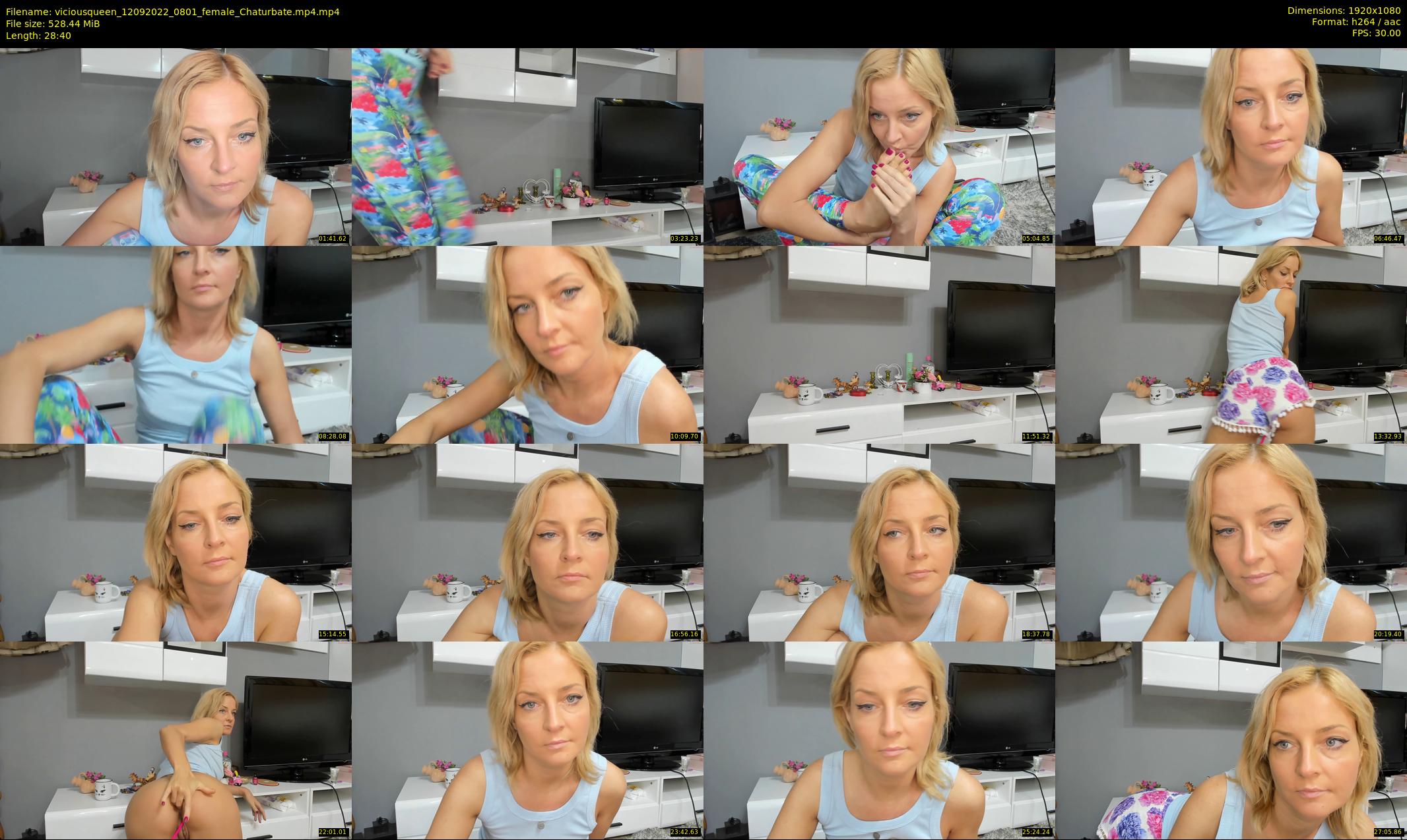 viciousqueen — 29 minute Chaturbate female cam show recording, 1080p, Sep 12, 2022