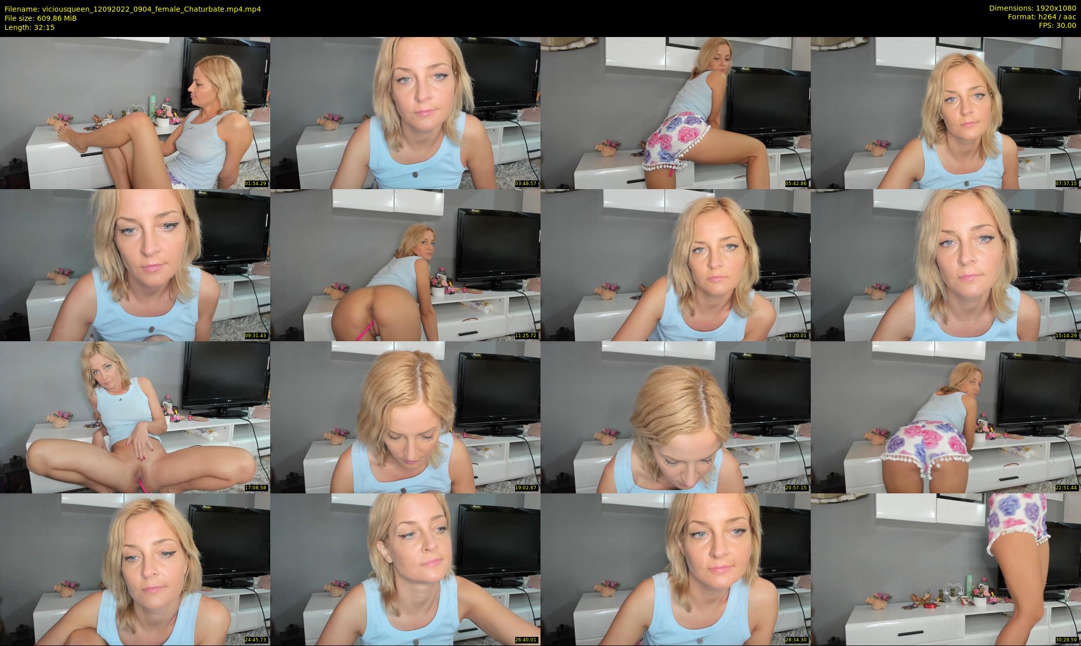viciousqueen — 33 minute Chaturbate female cam show recording, 1080p, Sep 12, 2022