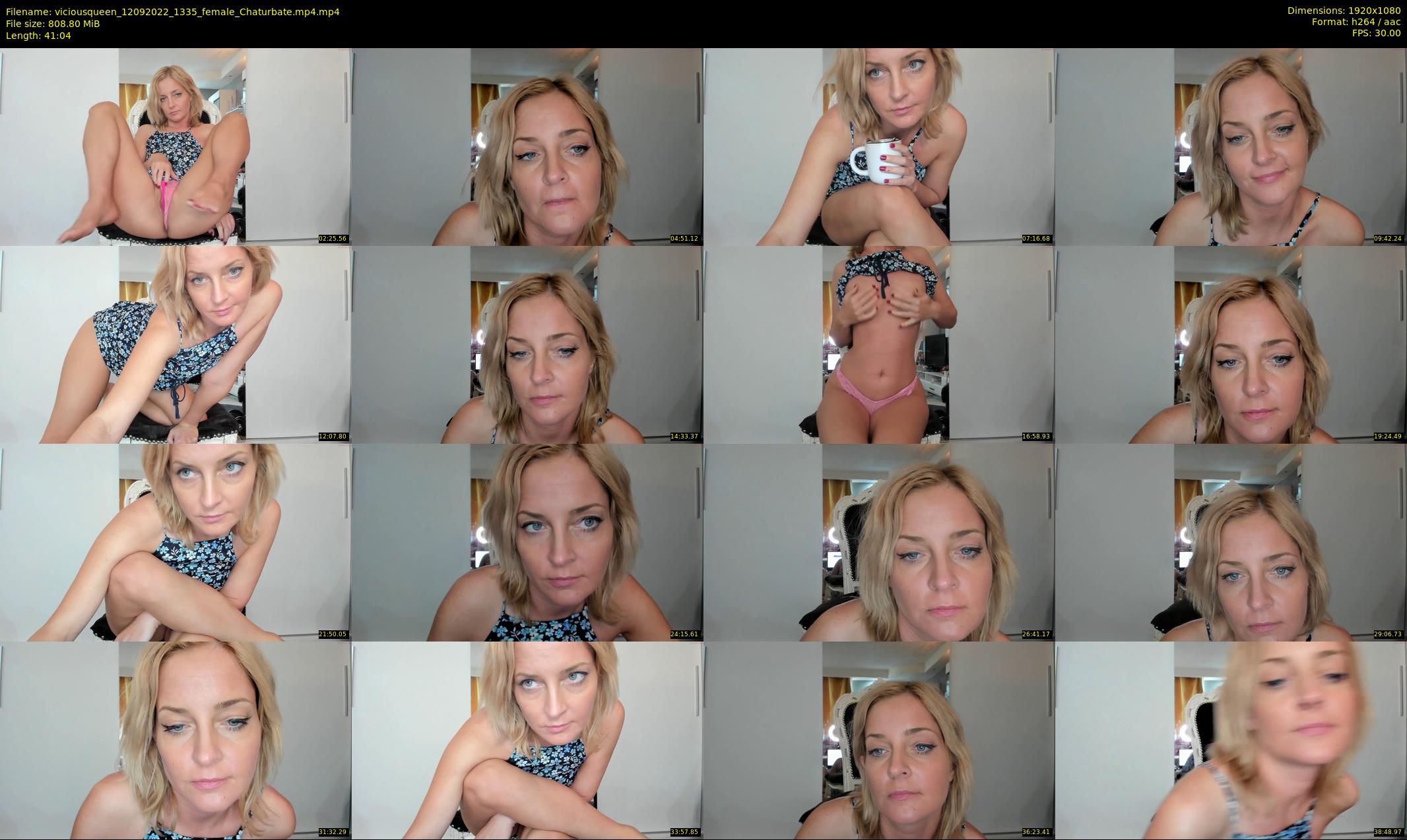 viciousqueen — 42 minute Chaturbate female cam show recording, 1080p, Sep 12, 2022