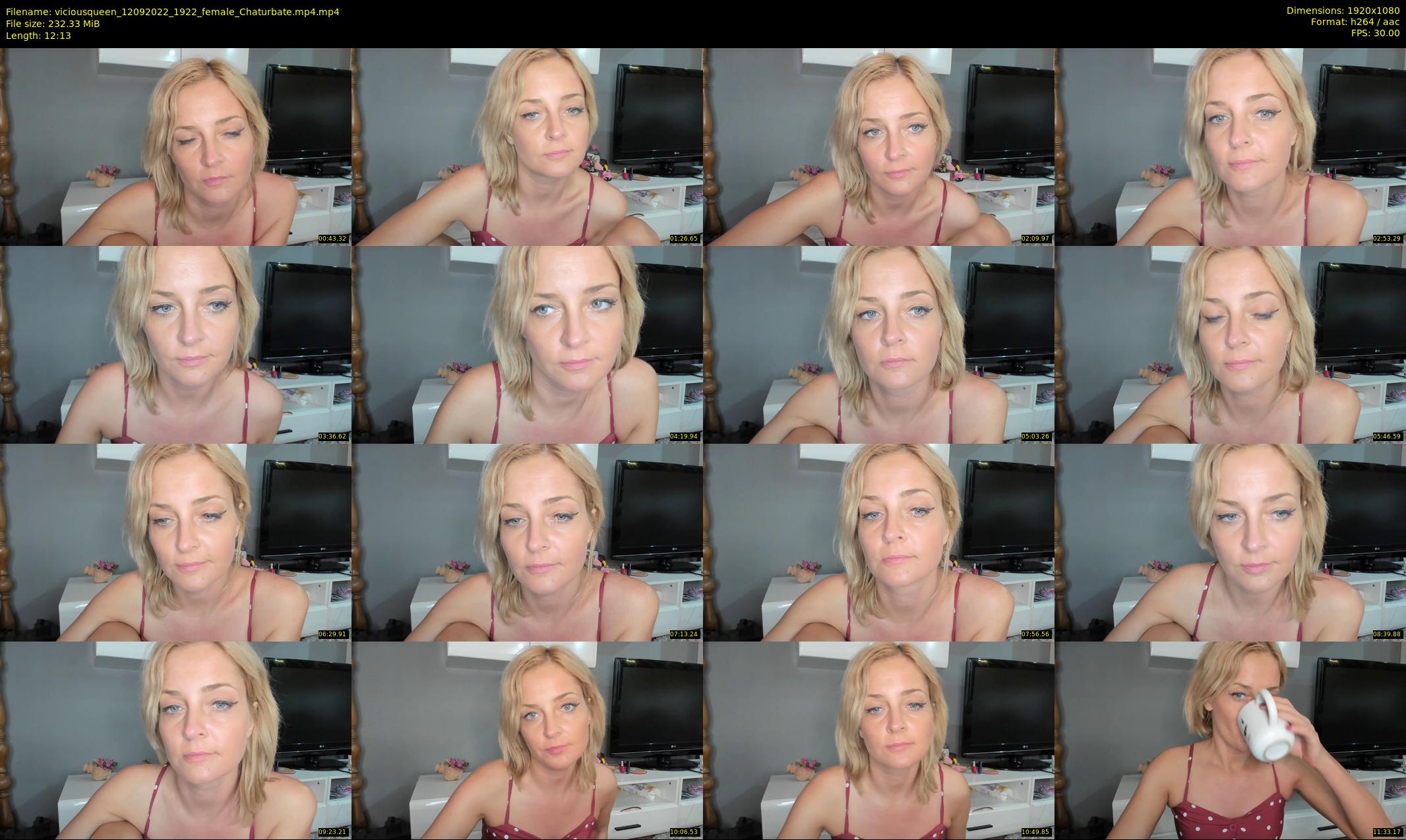 viciousqueen — 13 minute Chaturbate female cam show recording, 1080p, Sep 12, 2022