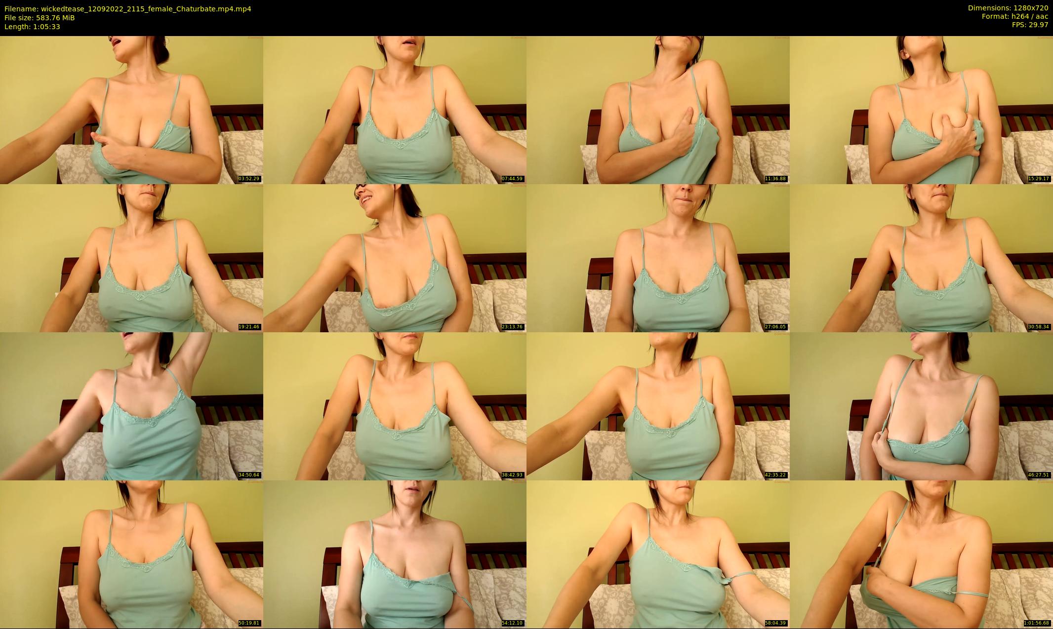wickedtease — 66 minute Chaturbate female cam show recording, 720p, Sep 12, 2022