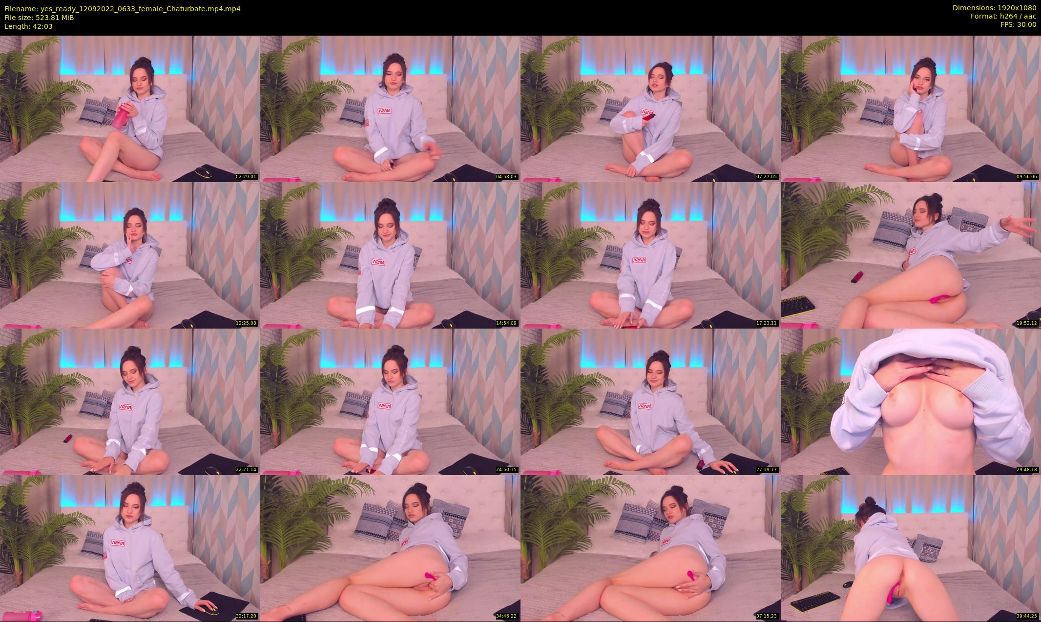 yes_ready — 43 minute Chaturbate female cam show recording, 1080p, Sep 12, 2022