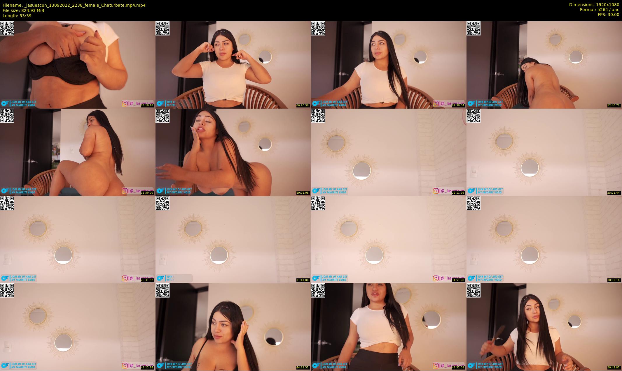 _lasuescun — 54 minute Chaturbate female cam show recording, 1080p, Sep 13, 2022
