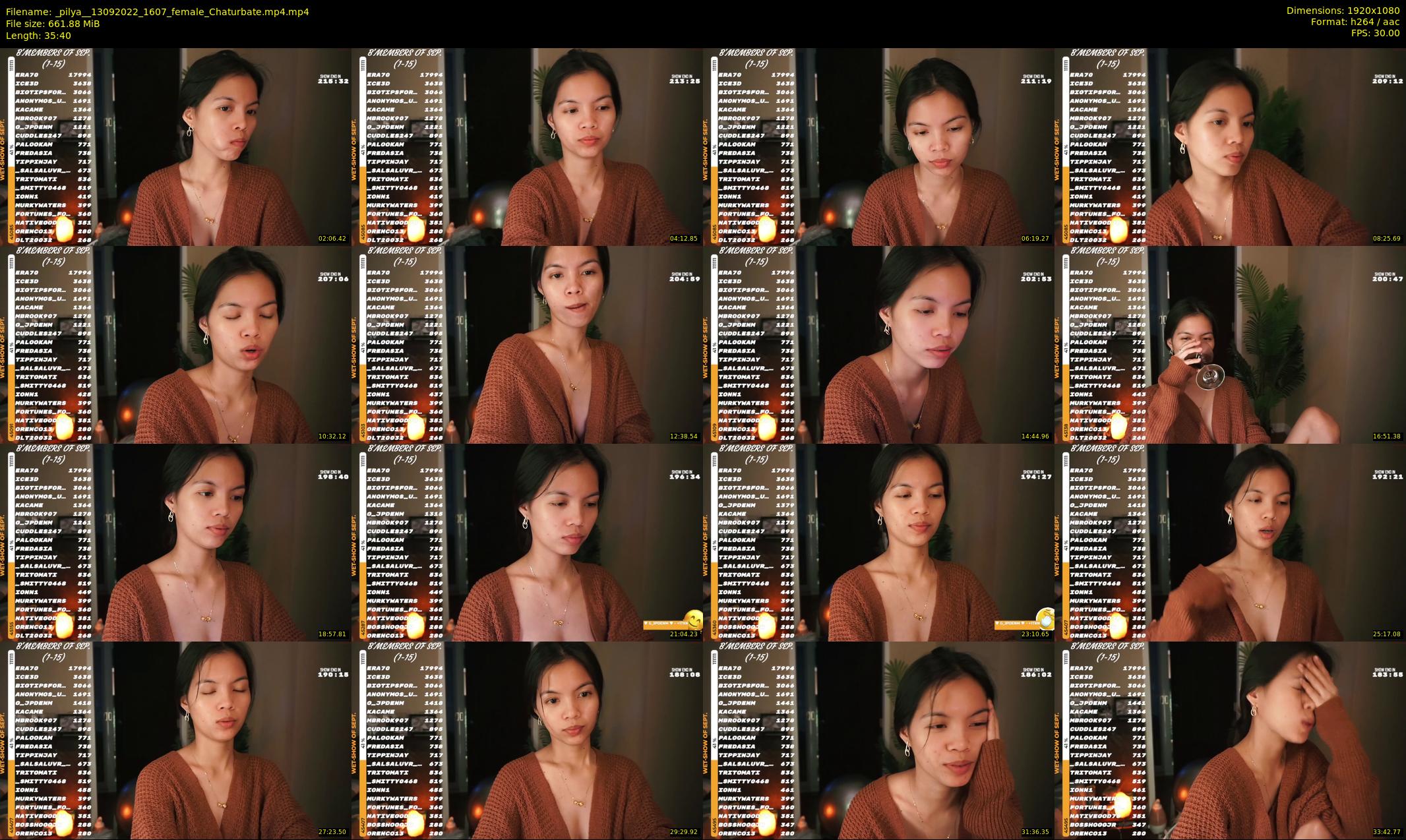 _pilya_ — 36 minute Chaturbate female cam show recording, 1080p, Sep 13, 2022