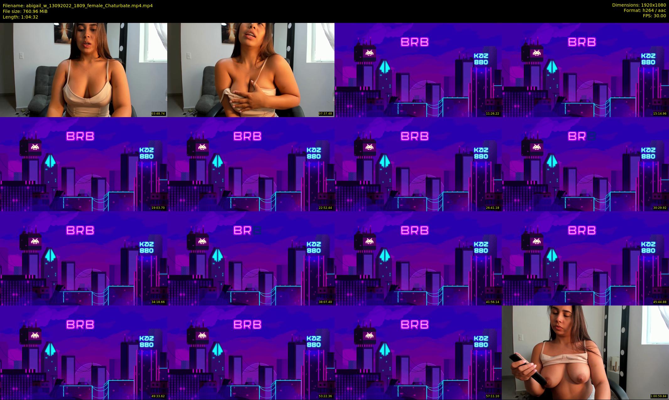 abigail_w — 65 minute Chaturbate female cam show recording, 1080p, Sep 13, 2022