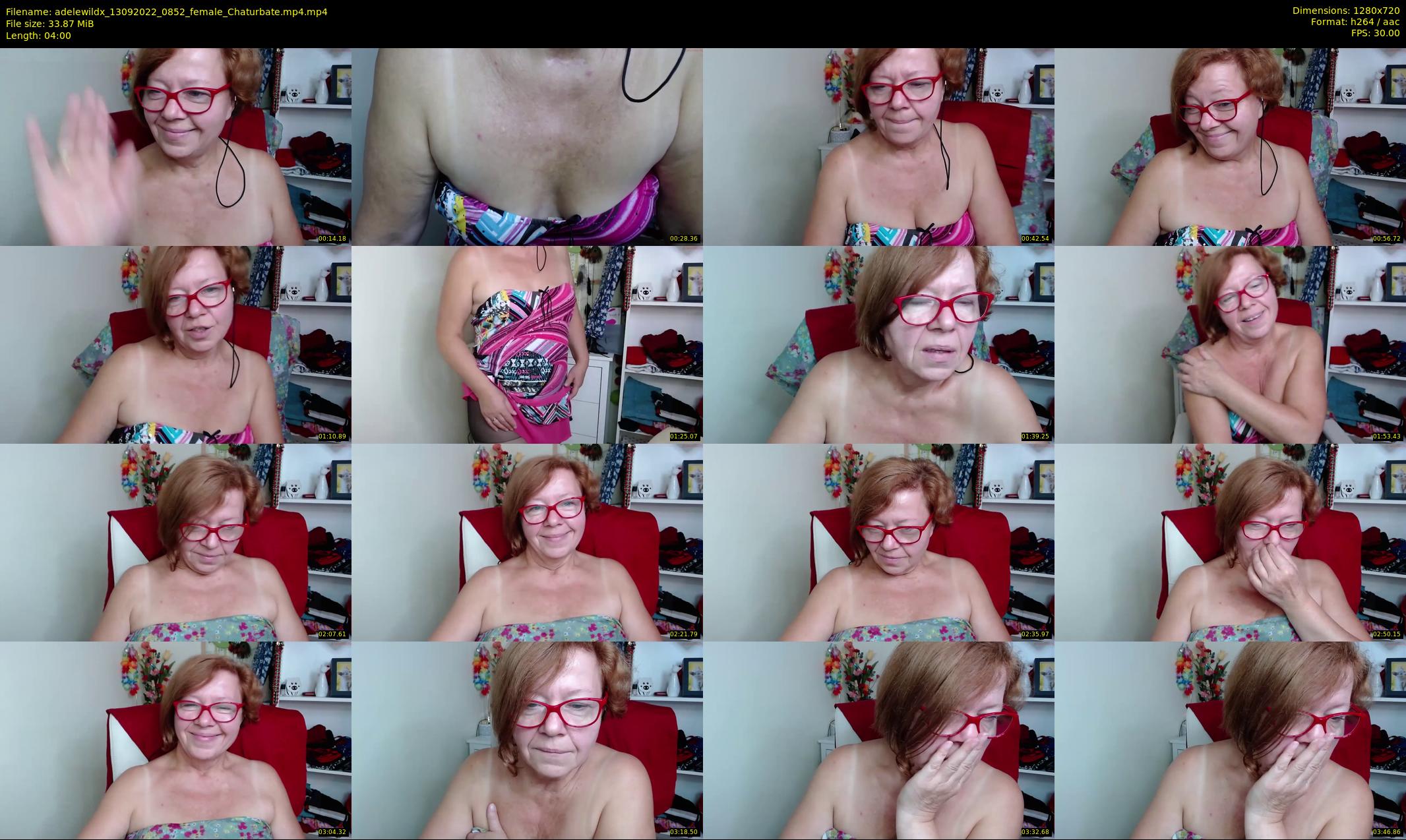 adelewildx — 4 minute Chaturbate female cam show recording, 720p, Sep 13, 2022