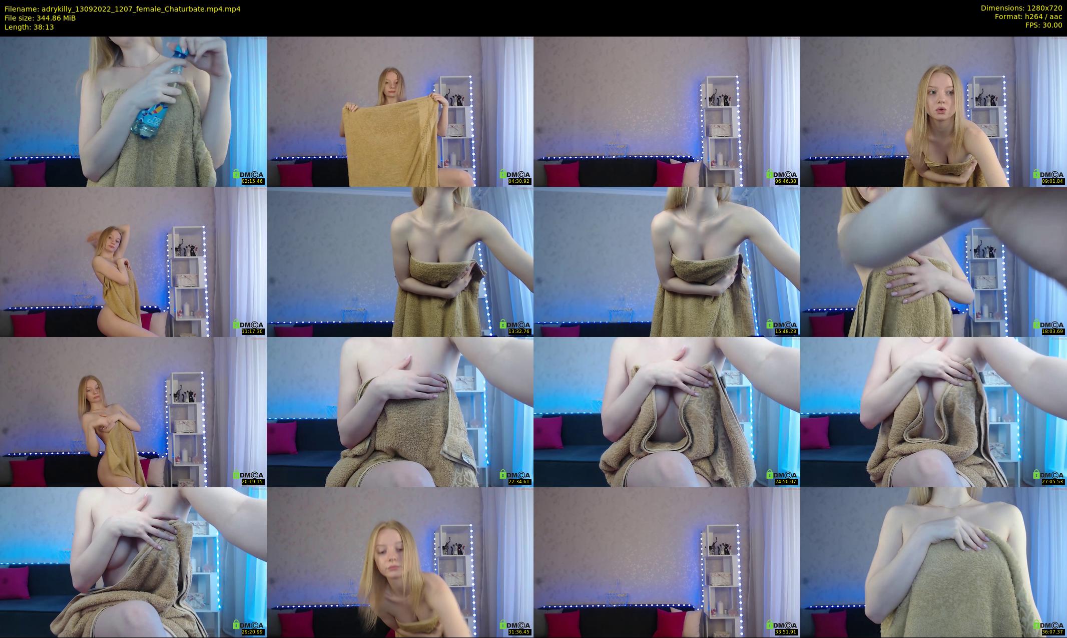 adrykilly — 39 minute Chaturbate female cam show recording, 720p, Sep 13, 2022