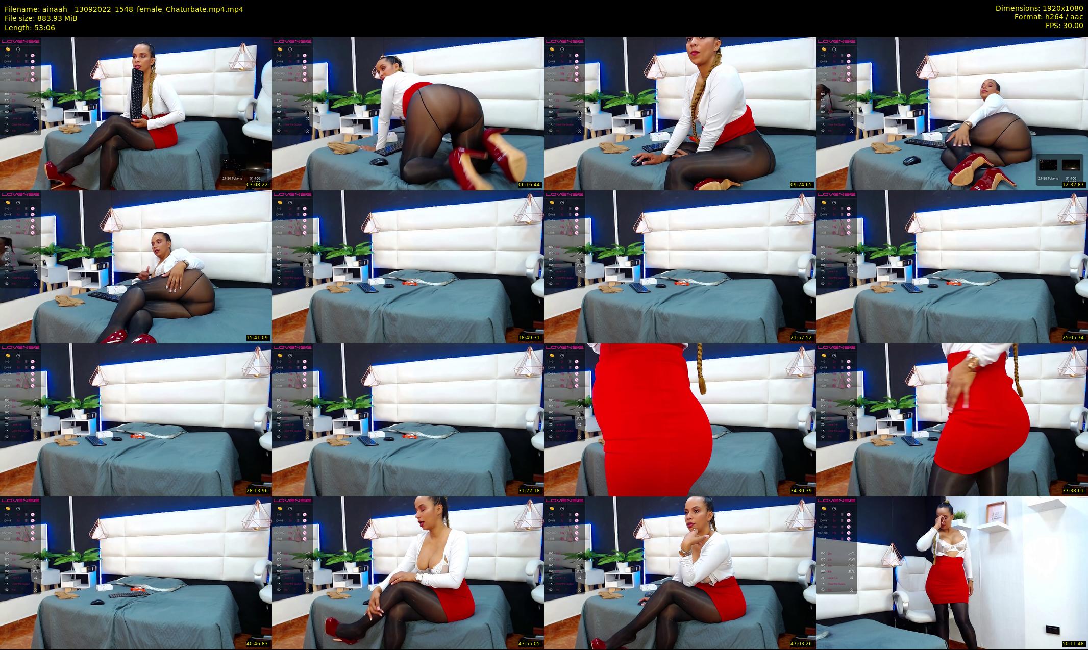 ainaah_ — 54 minute Chaturbate female cam show recording, 1080p, Sep 13, 2022