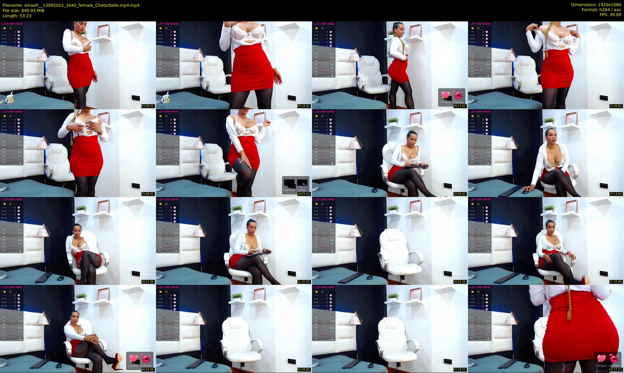 ainaah_ — 54 minute Chaturbate female cam show recording, 1080p, Sep 13, 2022