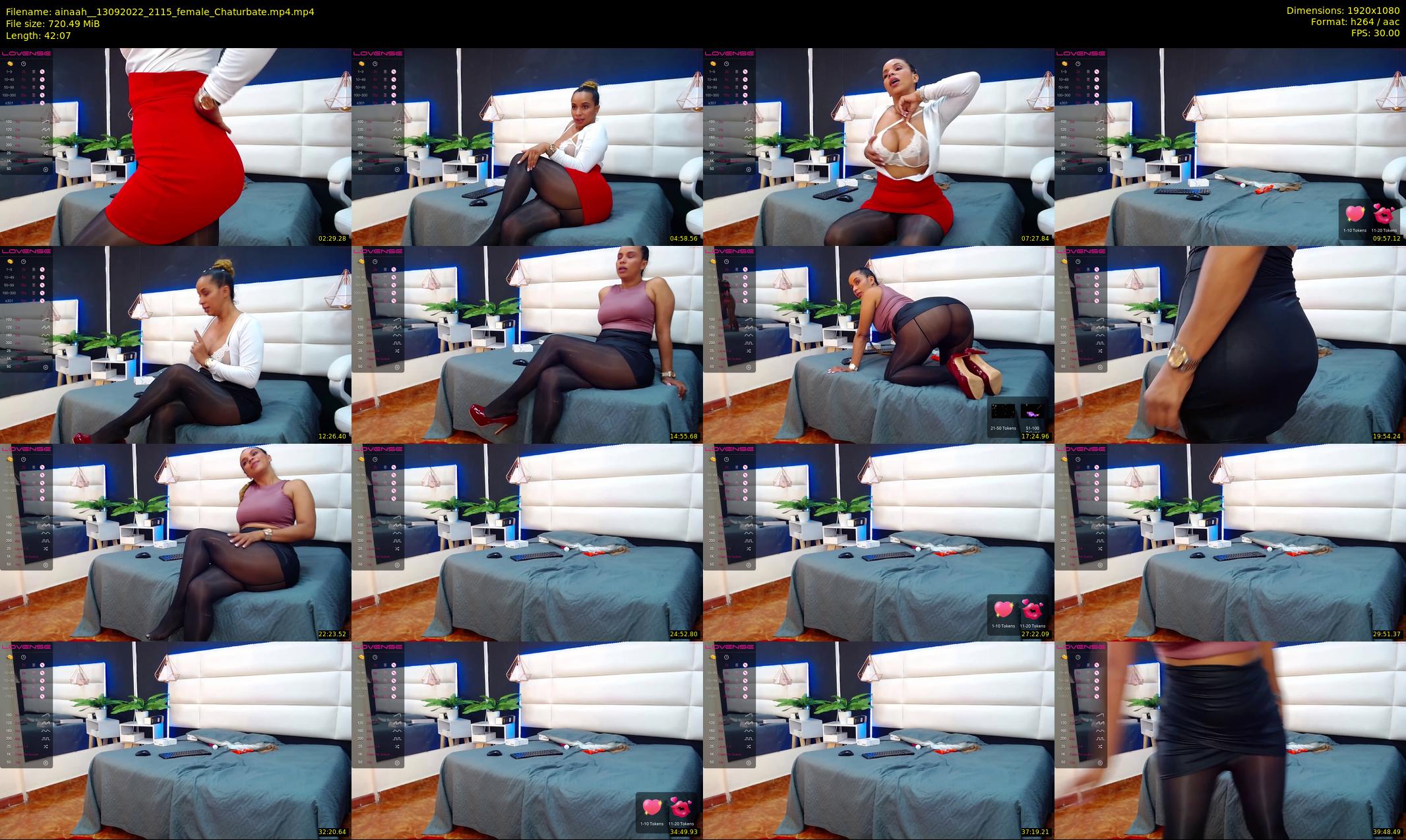 ainaah_ — 43 minute Chaturbate female cam show recording, 1080p, Sep 13, 2022