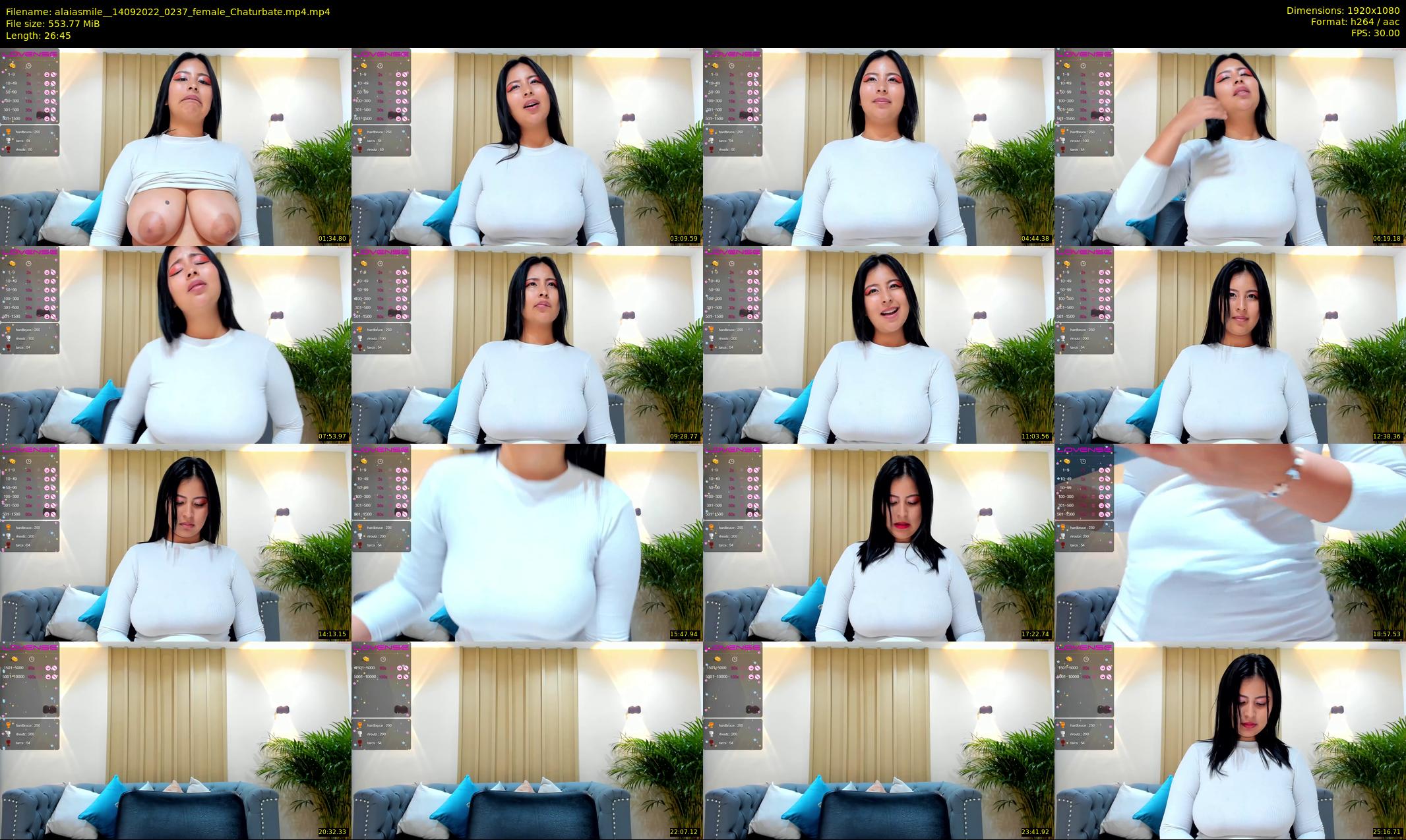 alaiasmile_ — 27 minute Chaturbate female cam show recording, 1080p, Sep 14, 2022