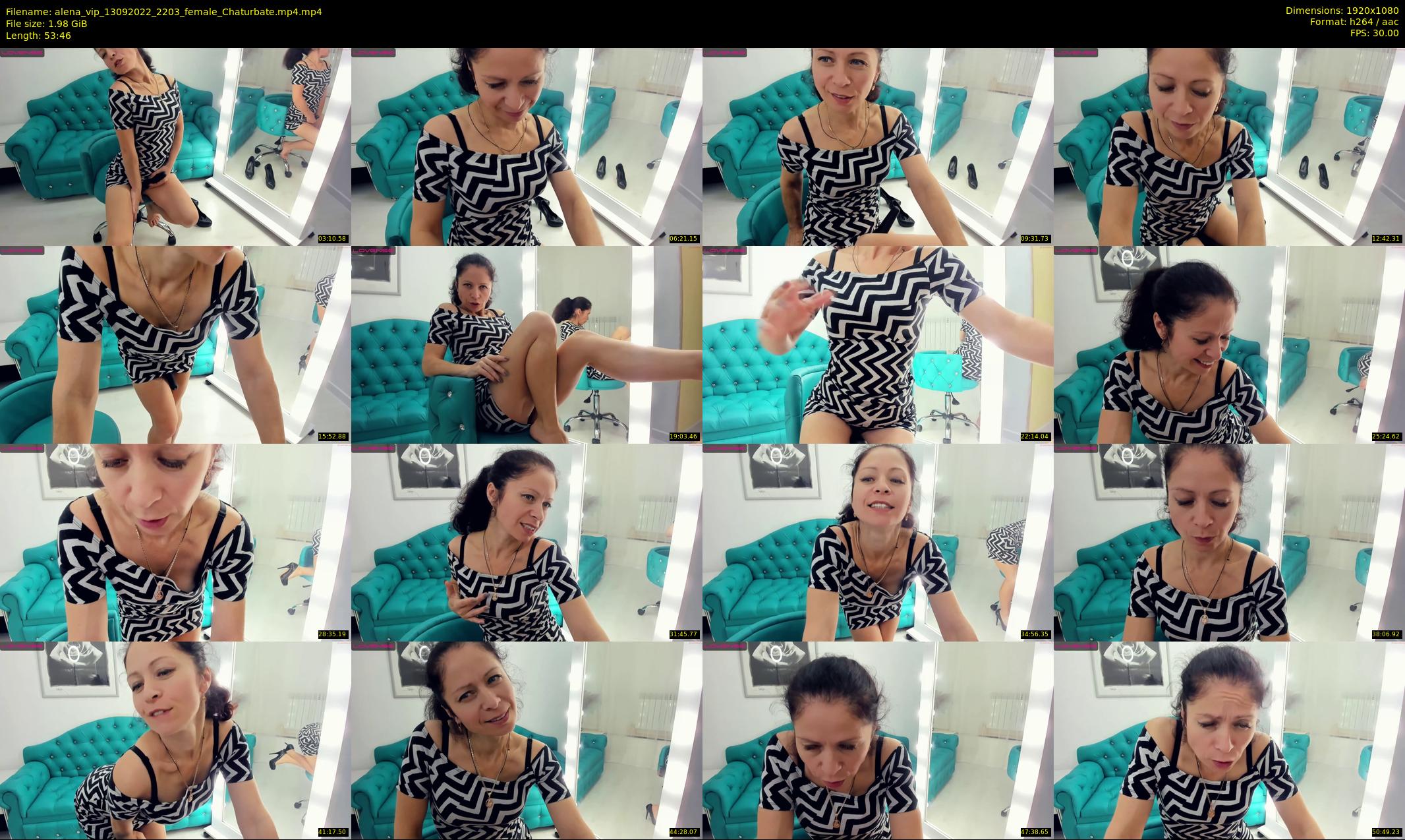 alena_vip — 54 minute Chaturbate female cam show recording, 1080p, Sep 13, 2022