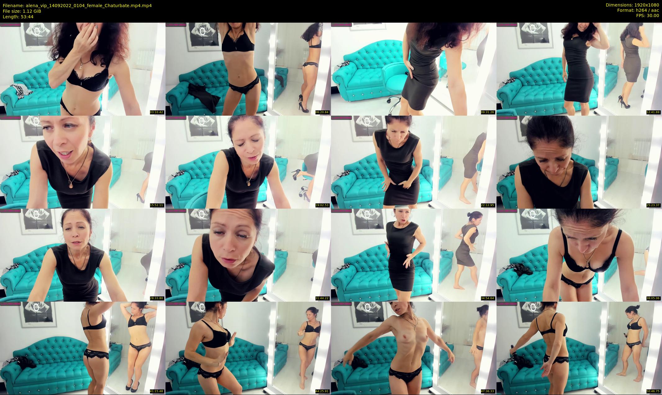 alena_vip — 54 minute Chaturbate female cam show recording, 1080p, Sep 14, 2022