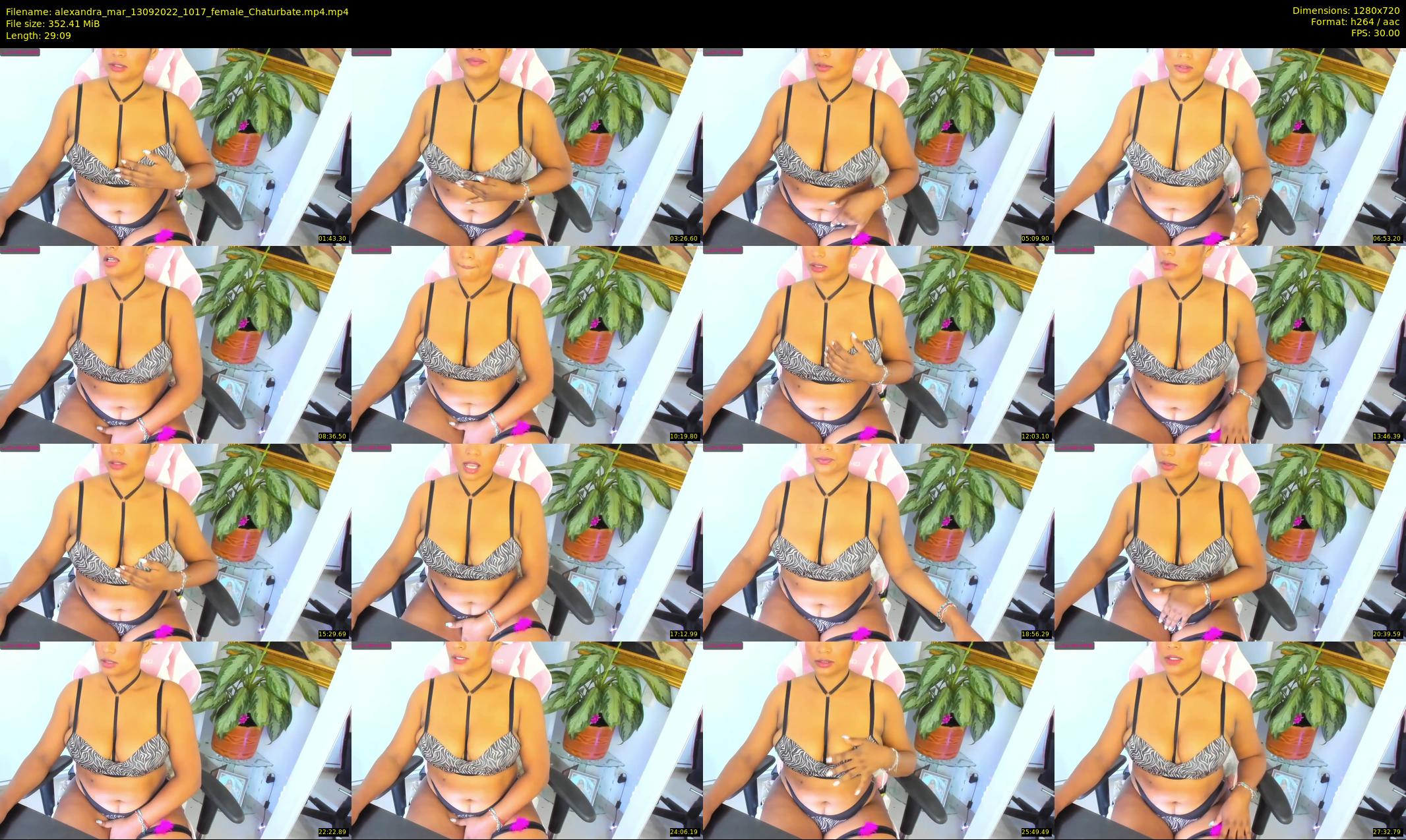 alexandra_mar — 30 minute Chaturbate female cam show recording, 720p, Sep 13, 2022