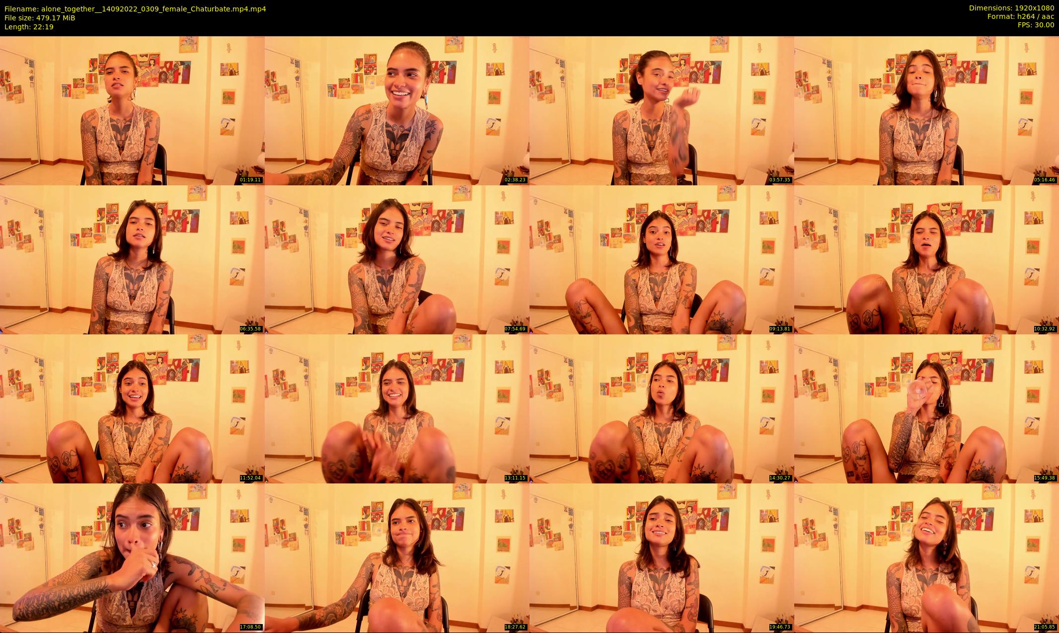 alone_together_ — 23 minute Chaturbate female cam show recording, 1080p, Sep 14, 2022