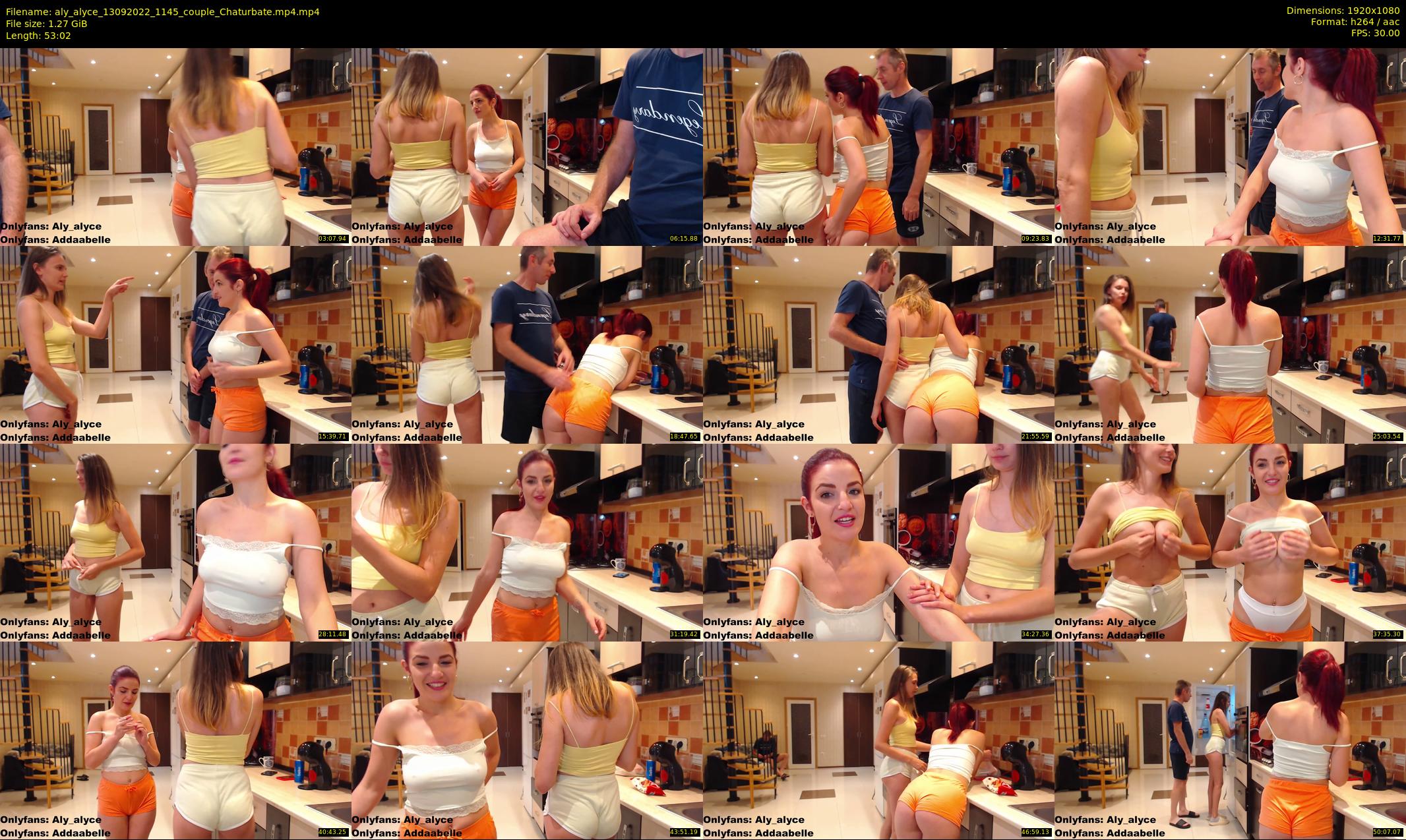 aly_alyce — 54 minute Chaturbate female cam show recording, 1080p, Sep 13, 2022