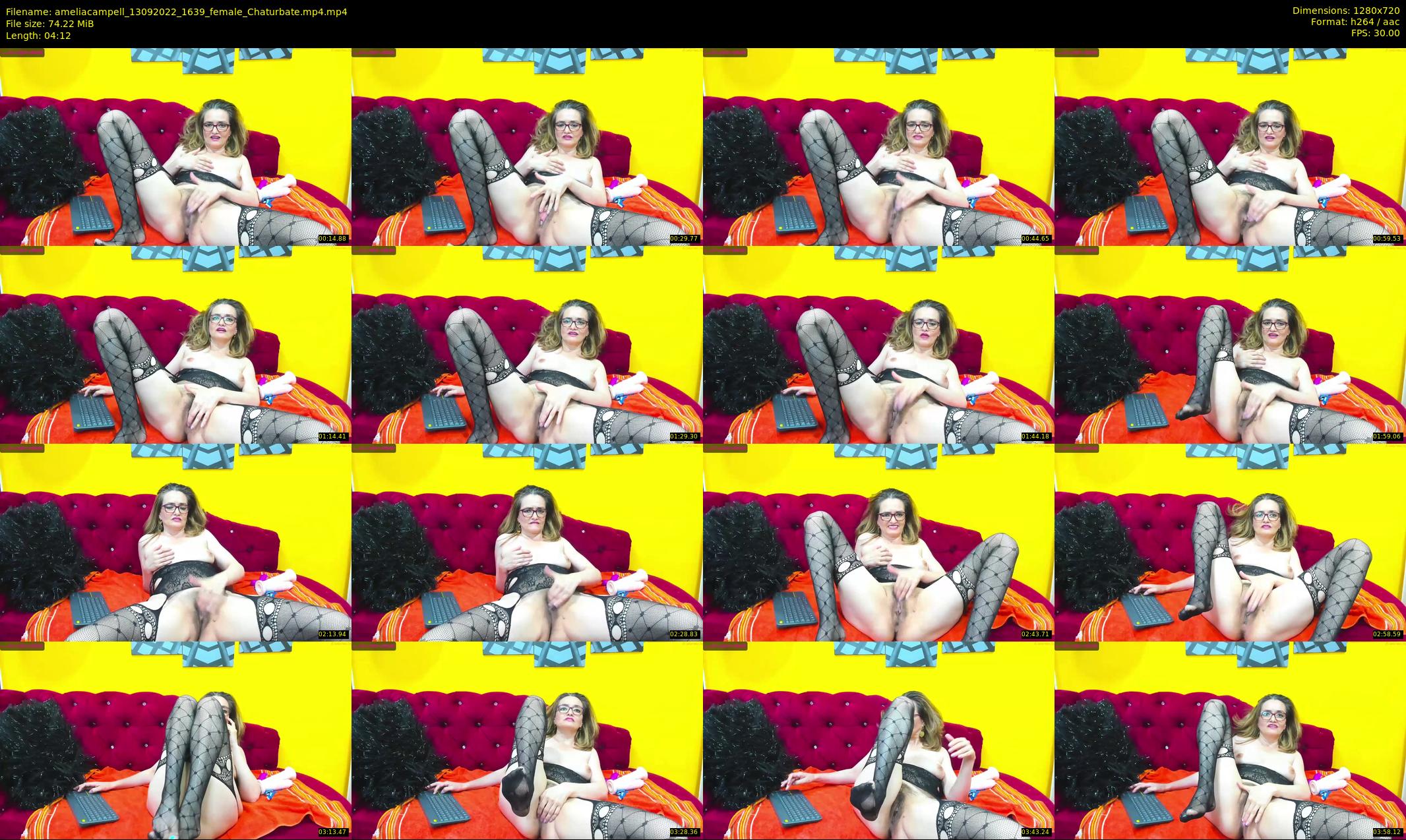 ameliacampell — 5 minute Chaturbate female cam show recording, 720p, Sep 13, 2022
