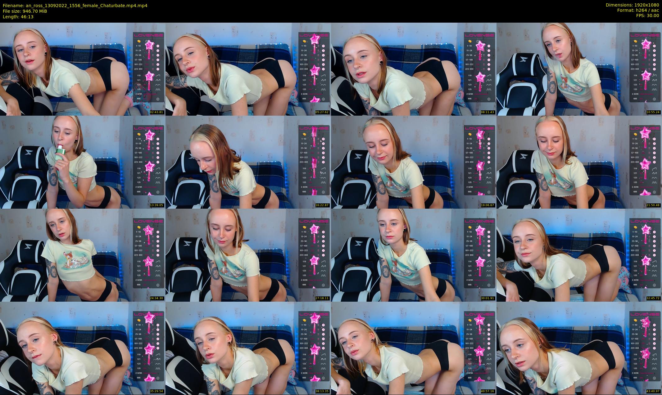 an_ross — 47 minute Chaturbate female cam show recording, 1080p, Sep 13, 2022