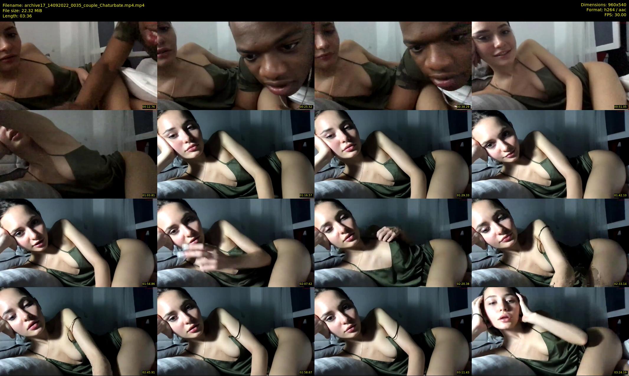 archive17 — 4 minute Chaturbate couple cam show recording, 480p, Sep 14, 2022