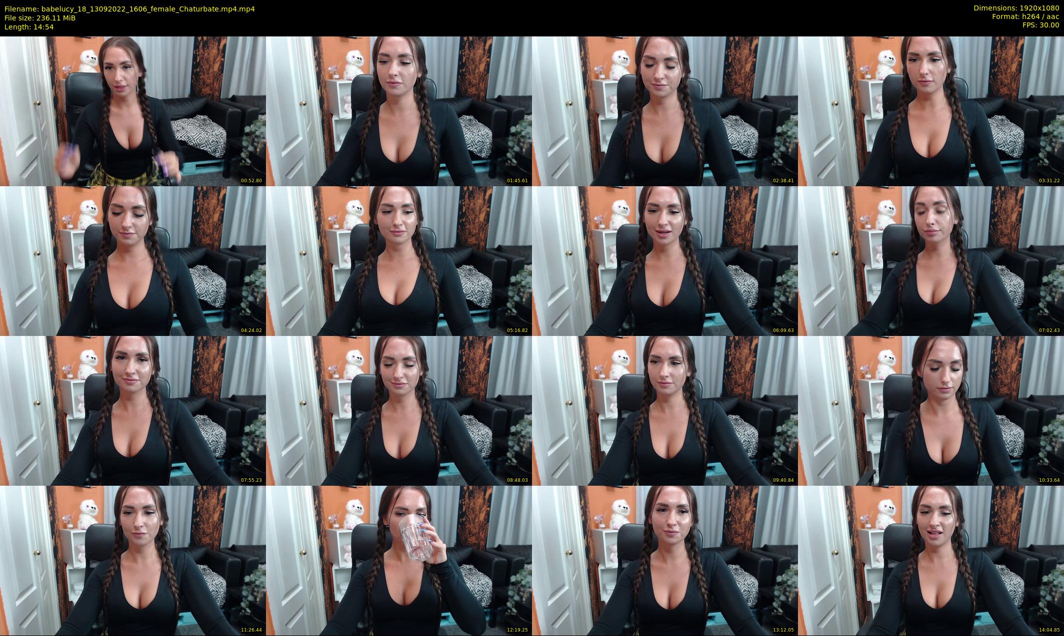 babelucy_18 — 15 minute Chaturbate female cam show recording, 1080p, Sep 13, 2022