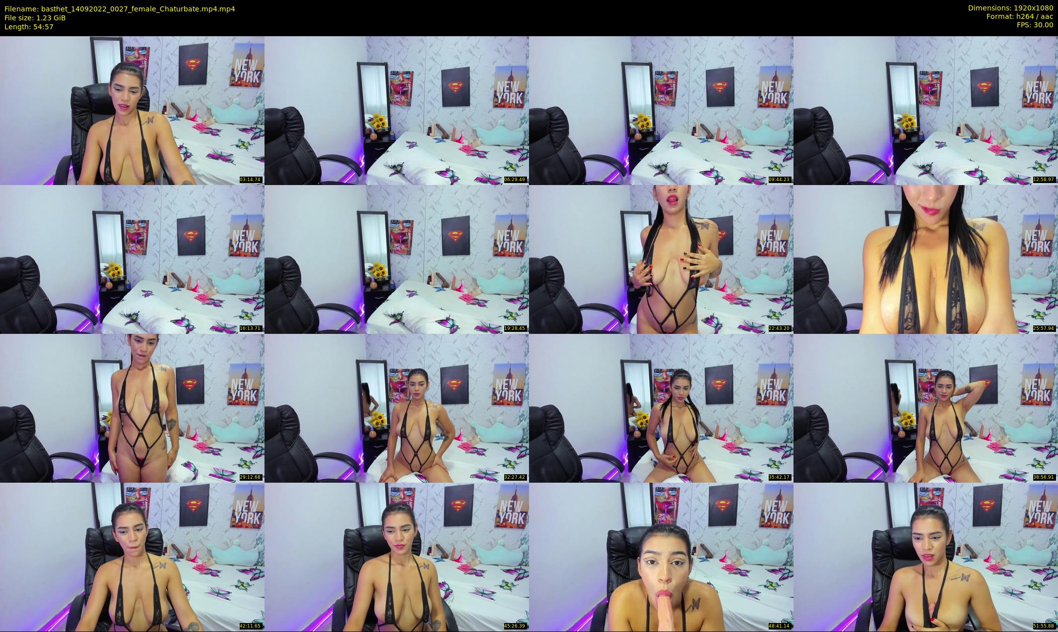 basthet — 55 minute Chaturbate female cam show recording, 1080p, Sep 14, 2022