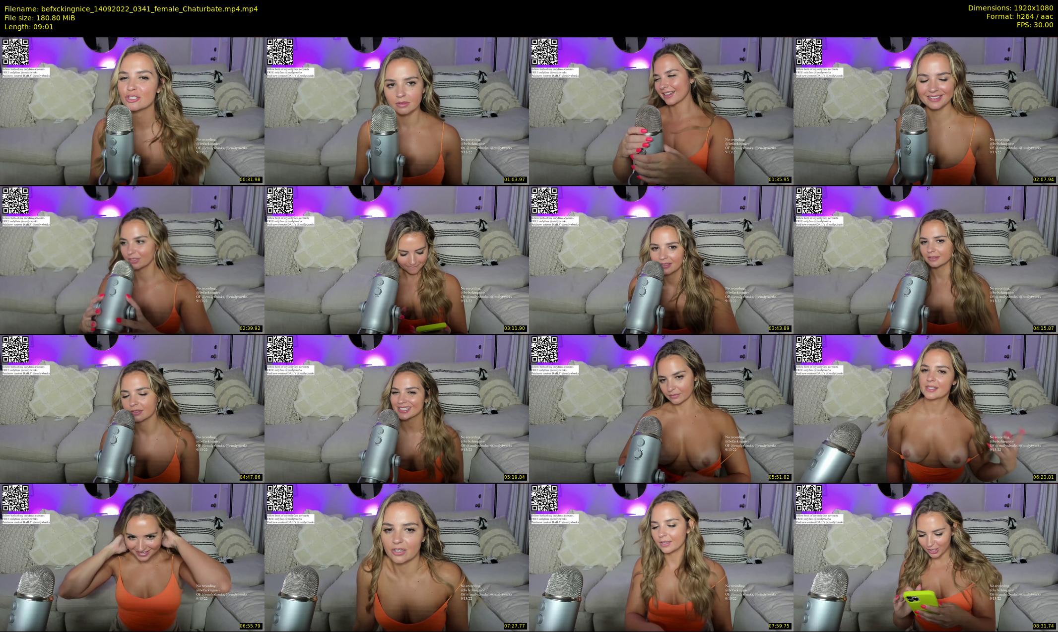 befxckingnice — 10 minute Chaturbate female cam show recording, 1080p, Sep 14, 2022