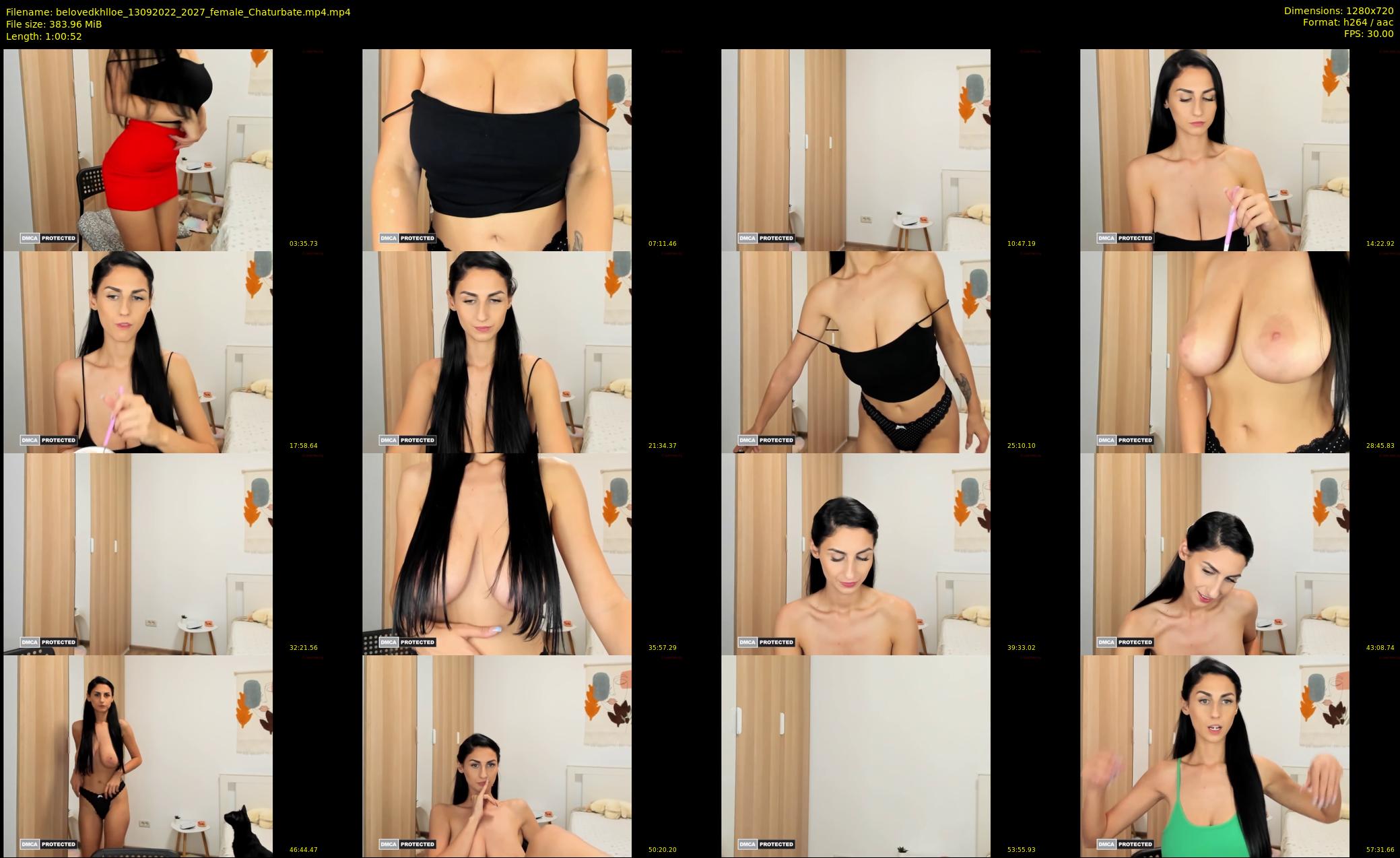 belovedkhlloe — 61 minute Chaturbate female cam show recording, 720p, Sep 13, 2022
