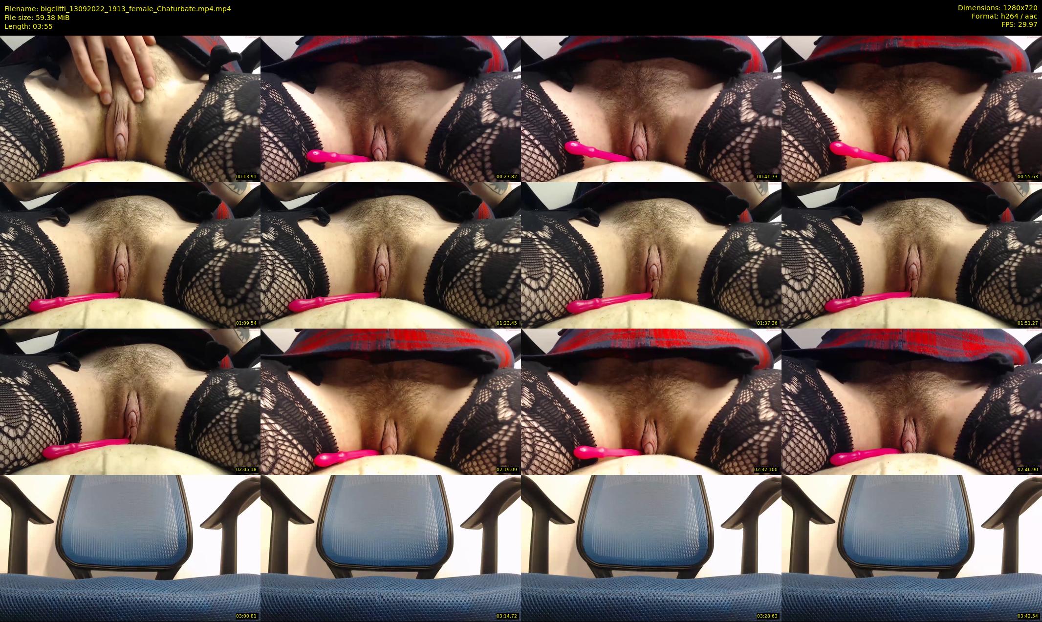 bigclitti — 4 minute Chaturbate female cam show recording, 720p, Sep 13, 2022