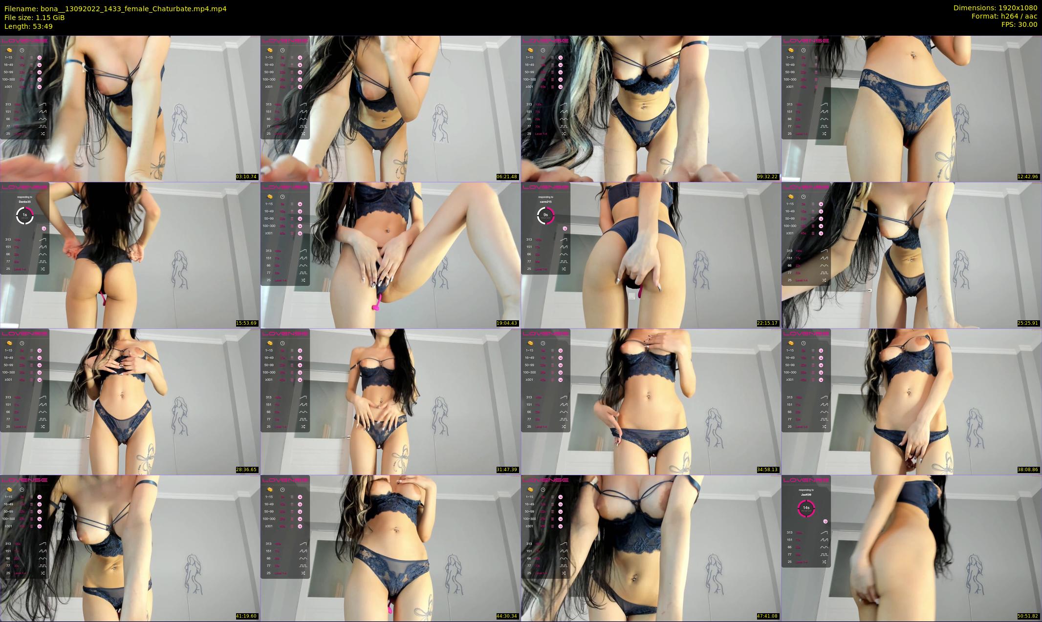 bona_ — 54 minute Chaturbate female cam show recording, 1080p, Sep 13, 2022