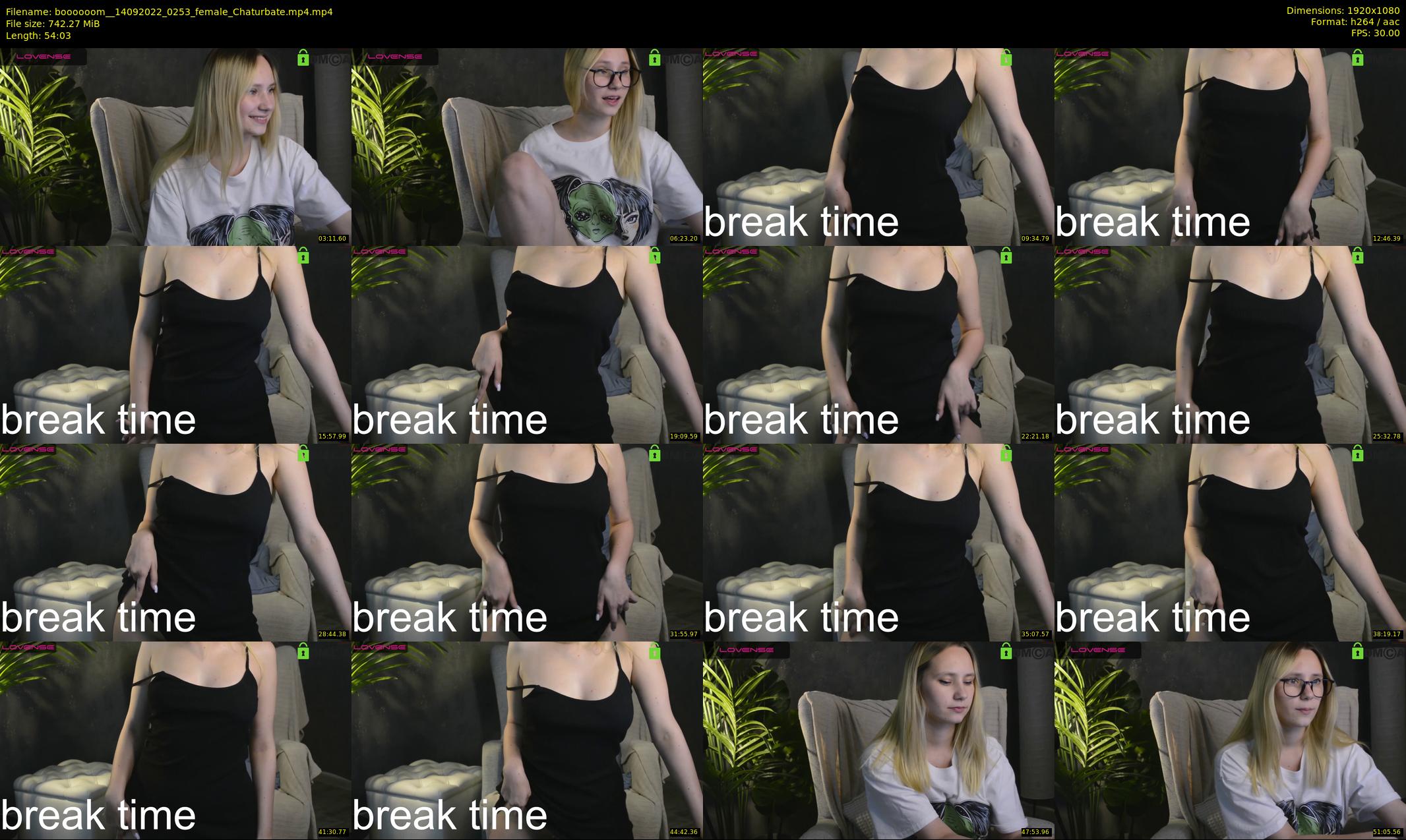 boooooom_ — 55 minute Chaturbate female cam show recording, 1080p, Sep 14, 2022