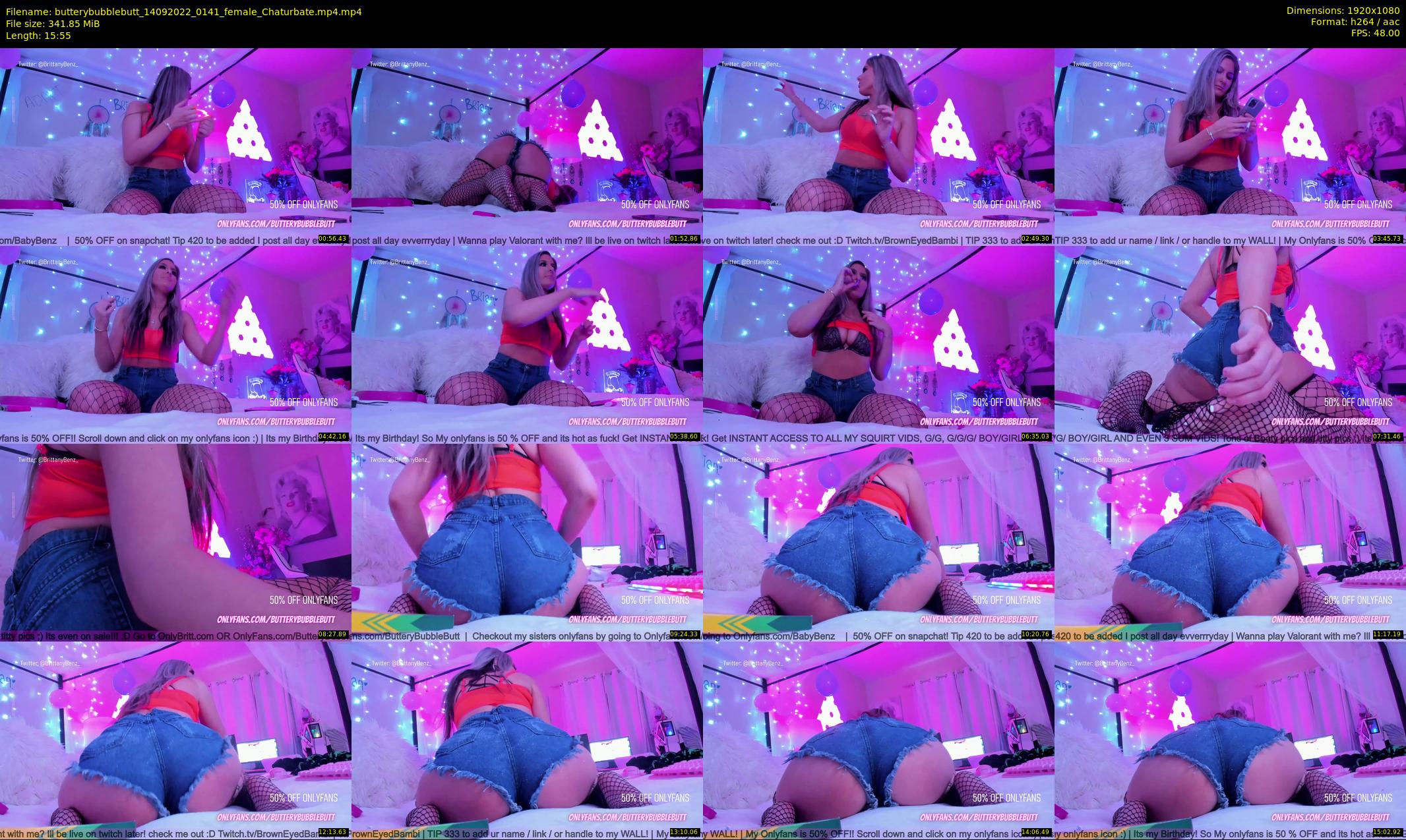 butterybubblebutt — 16 minute Chaturbate couple cam show recording, 1080p, Sep 14, 2022