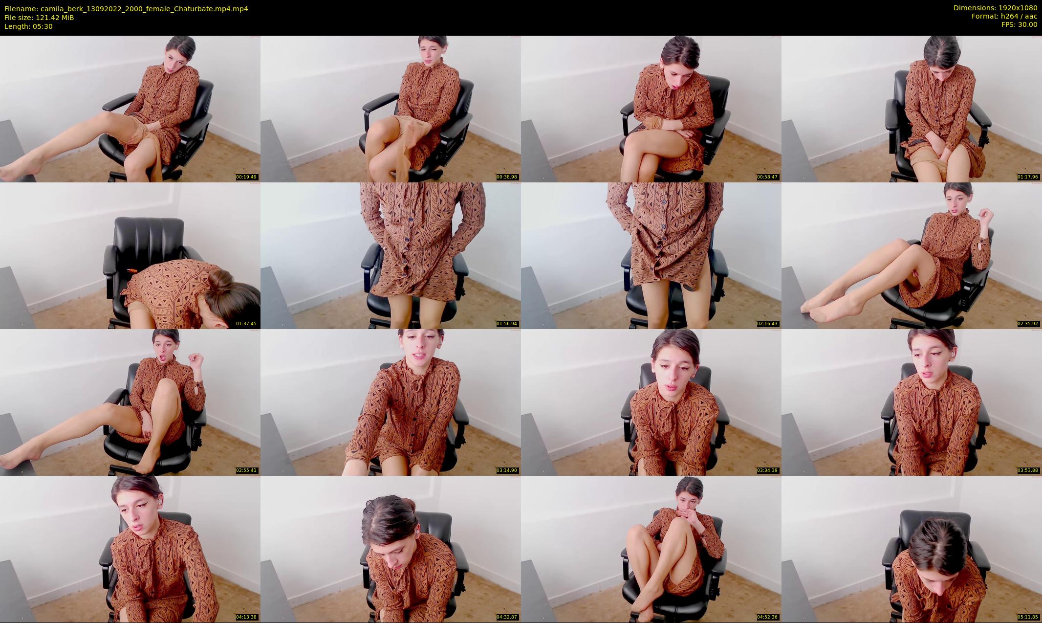 camila_berk — 6 minute Chaturbate female cam show recording, 1080p, Sep 13, 2022