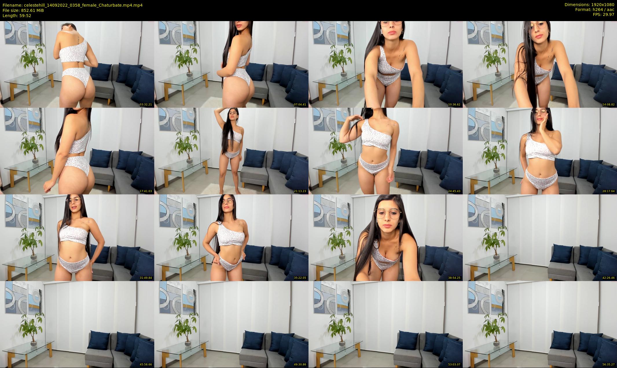 celestehill — 60 minute Chaturbate female cam show recording, 1080p, Sep 14, 2022