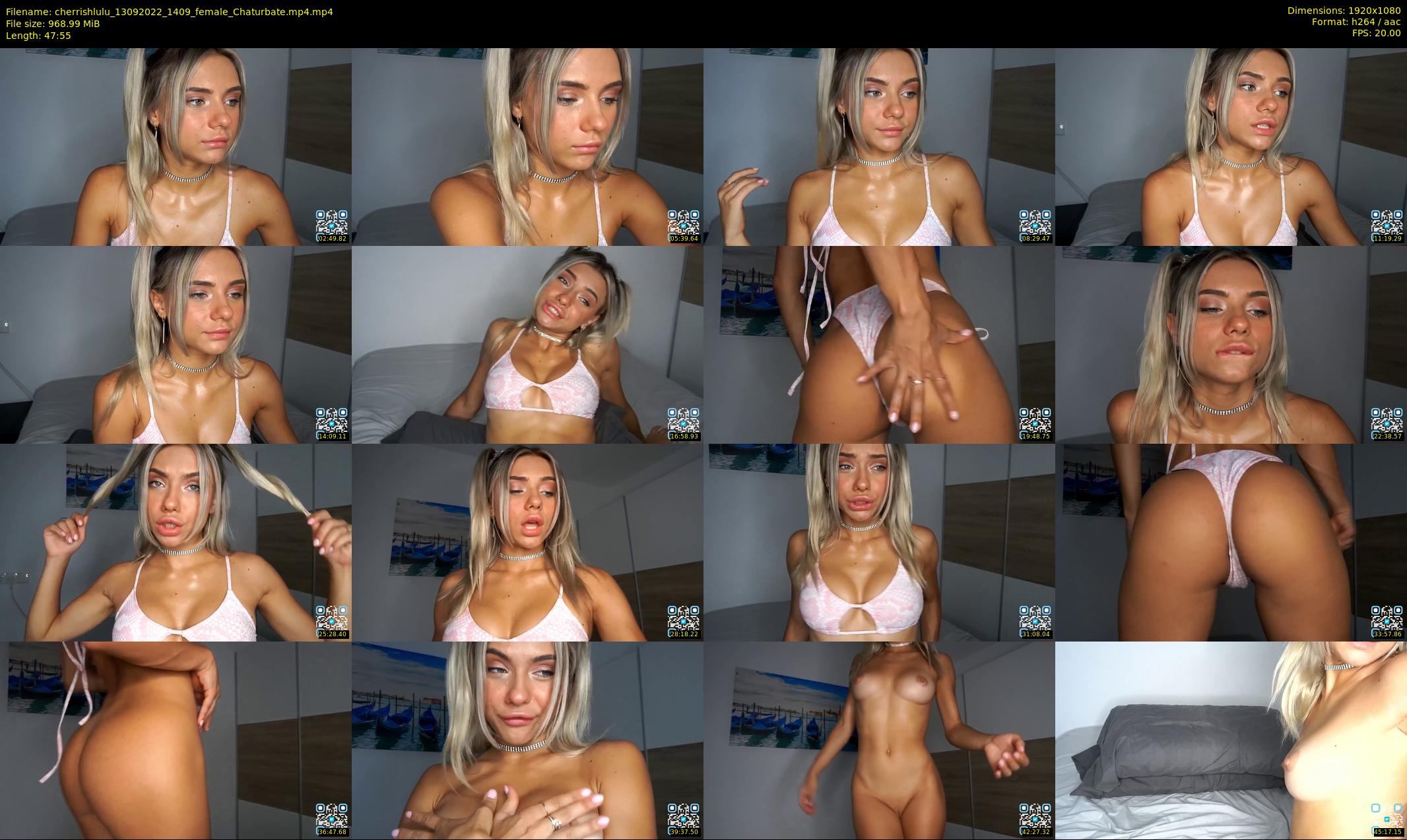 cherrishlulu — 48 minute Chaturbate female cam show recording, 1080p, Sep 13, 2022