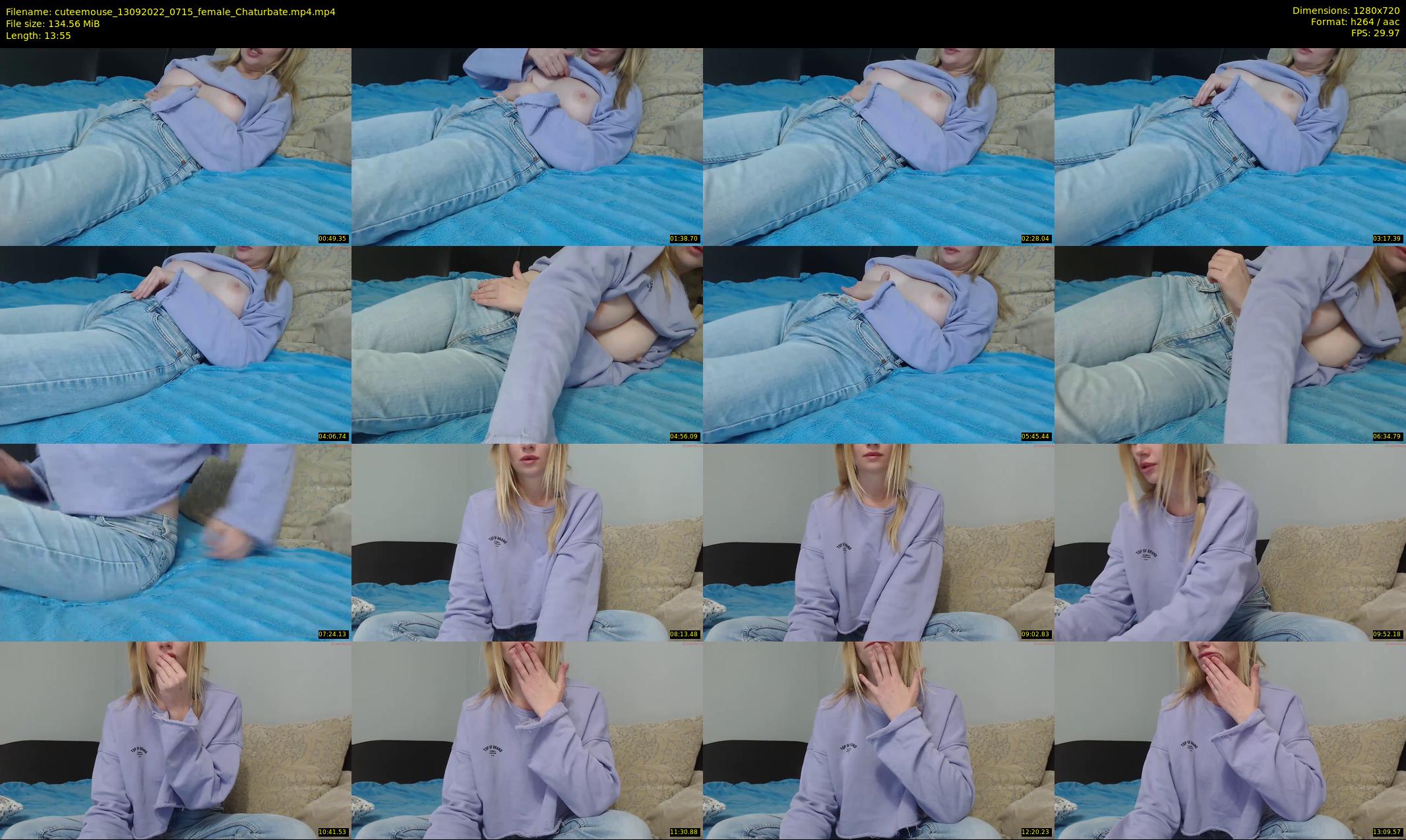 cuteemouse — 14 minute Chaturbate female cam show recording, 720p, Sep 13, 2022