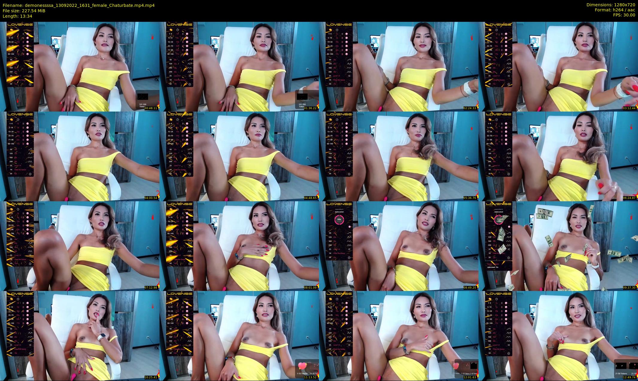 demonessssa — 14 minute Chaturbate female cam show recording, 720p, Sep 13, 2022
