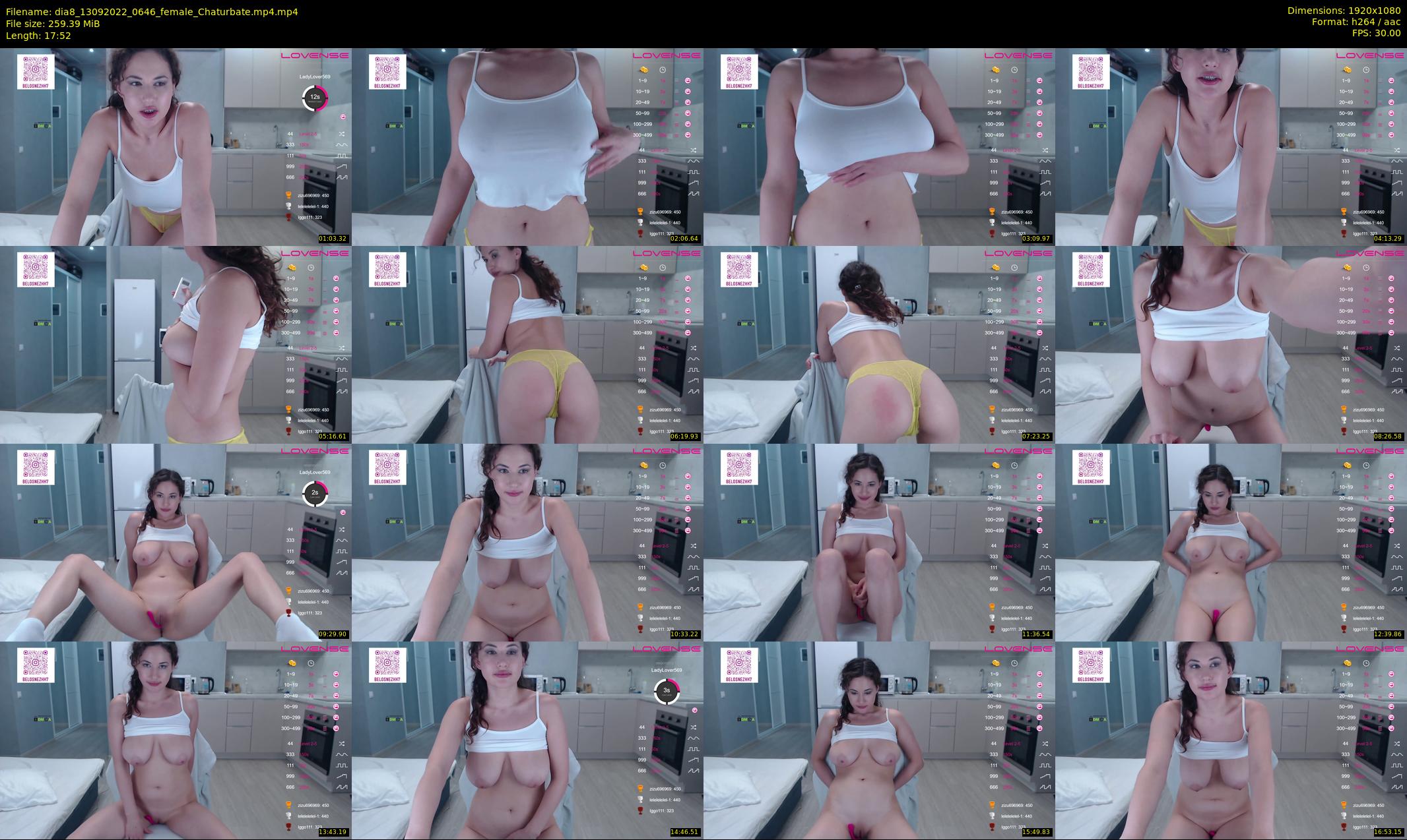 dia8 — 18 minute Chaturbate female cam show recording, 1080p, Sep 13, 2022