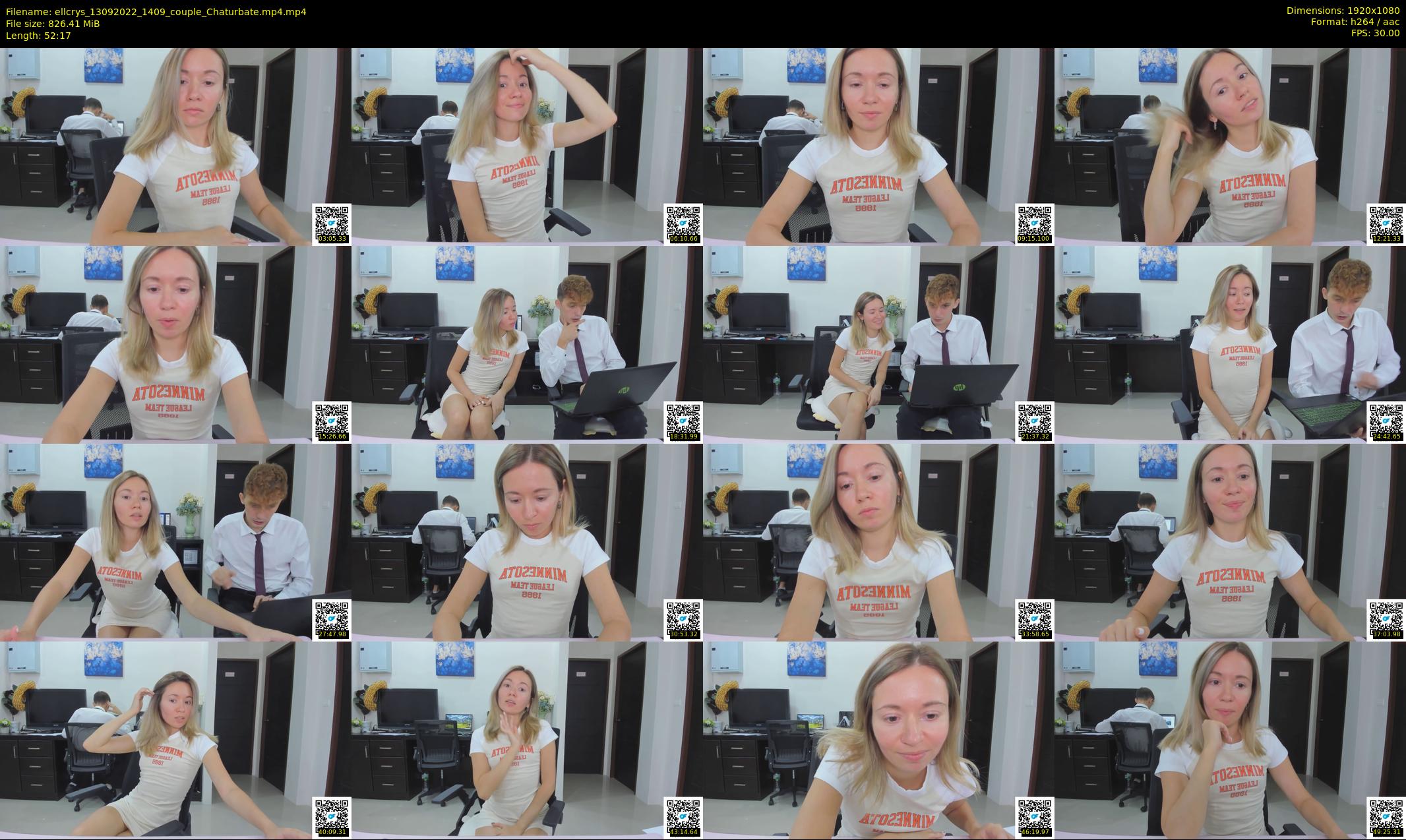 ellcrys — 53 minute Chaturbate couple cam show recording, 1080p, Sep 13, 2022
