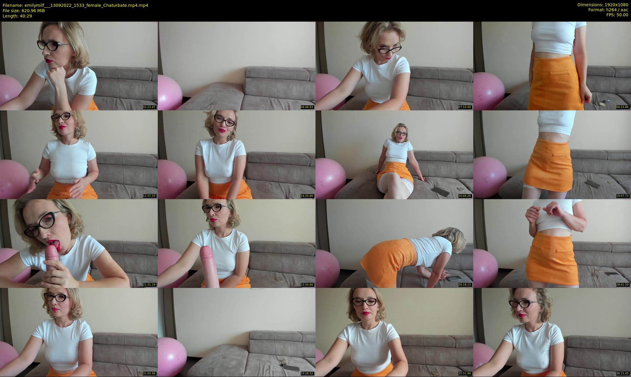 emilymilf__ — 41 minute Chaturbate female cam show recording, 1080p, Sep 13, 2022