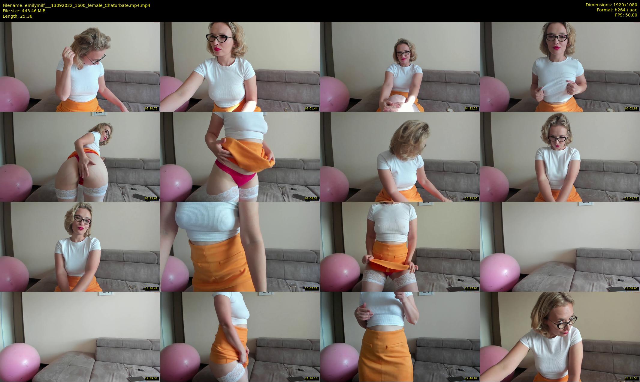 emilymilf__ — 26 minute Chaturbate female cam show recording, 1080p, Sep 13, 2022