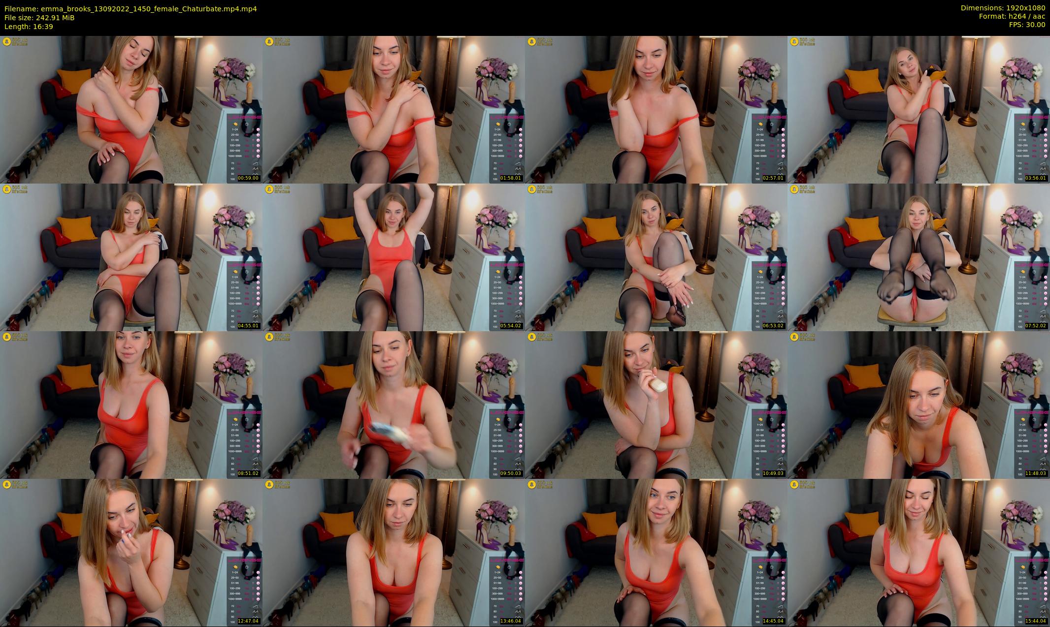 emma_brooks — 17 minute Chaturbate female cam show recording, 1080p, Sep 13, 2022