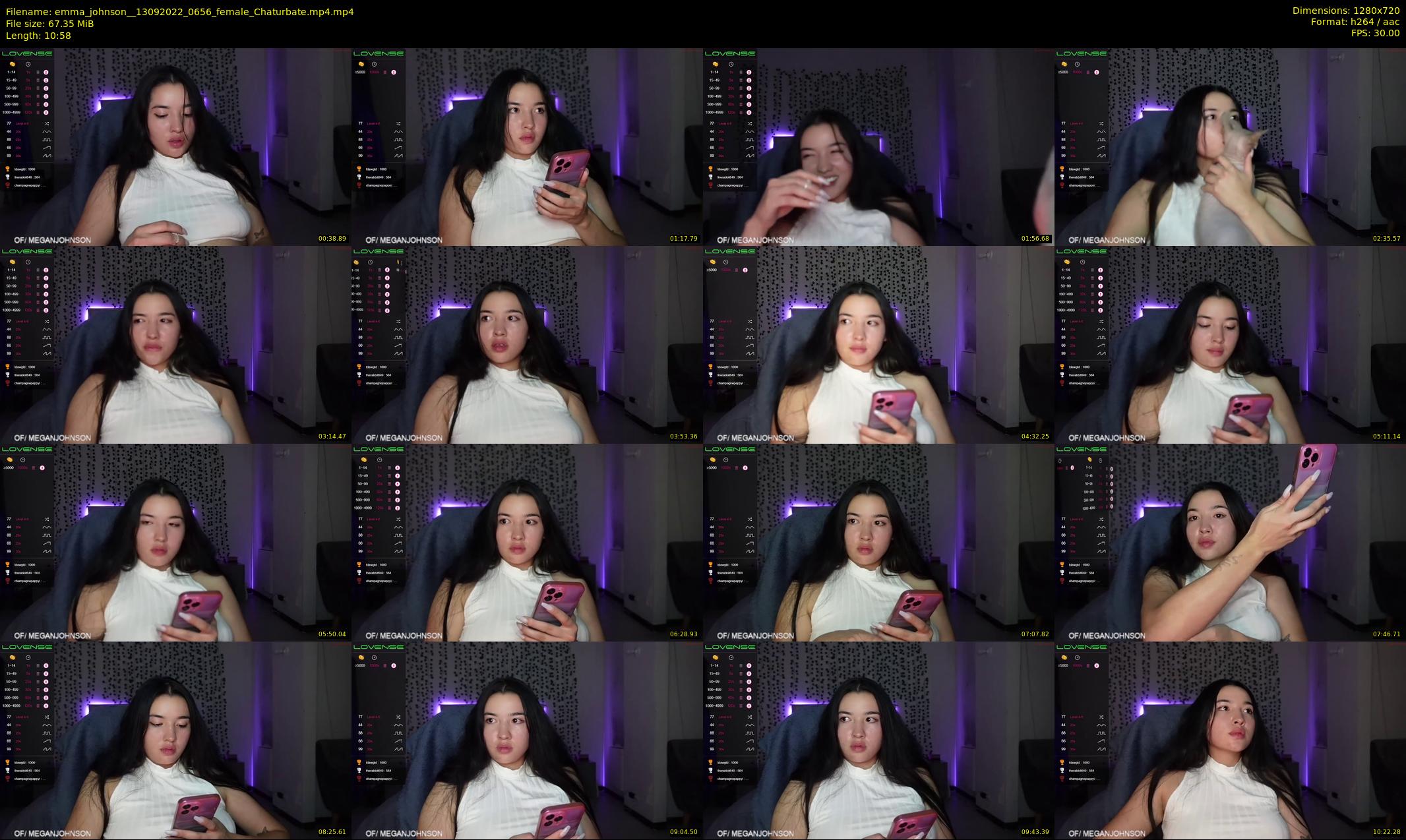 emma_johnson_ — 11 minute Chaturbate female cam show recording, 720p, Sep 13, 2022