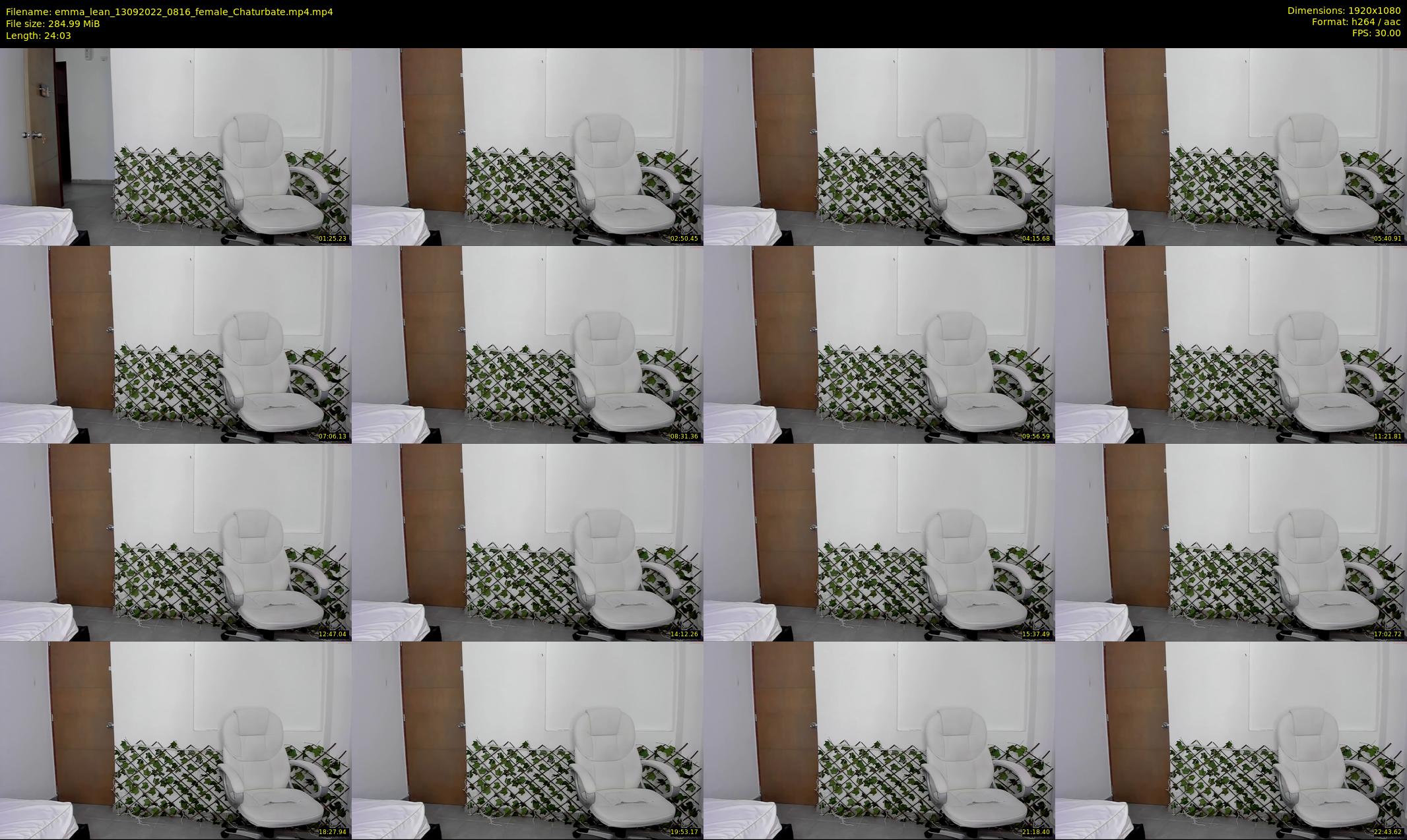 emma_lean — 25 minute Chaturbate female cam show recording, 1080p, Sep 13, 2022