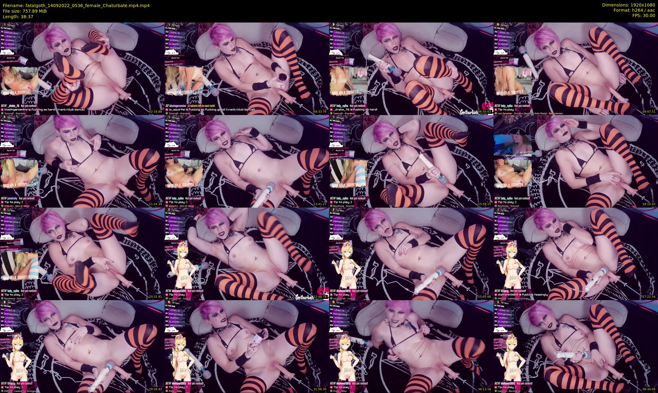 fatalgoth — 39 minute Chaturbate couple cam show recording, 1080p, Sep 14, 2022
