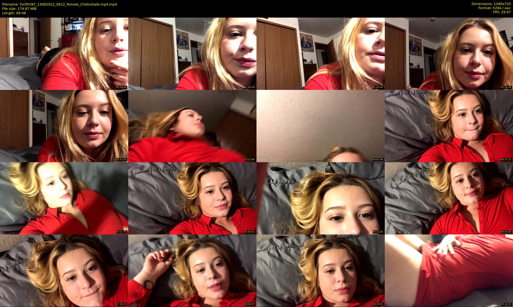 funflirt97 — 10 minute Chaturbate female cam show recording, 720p, Sep 13, 2022
