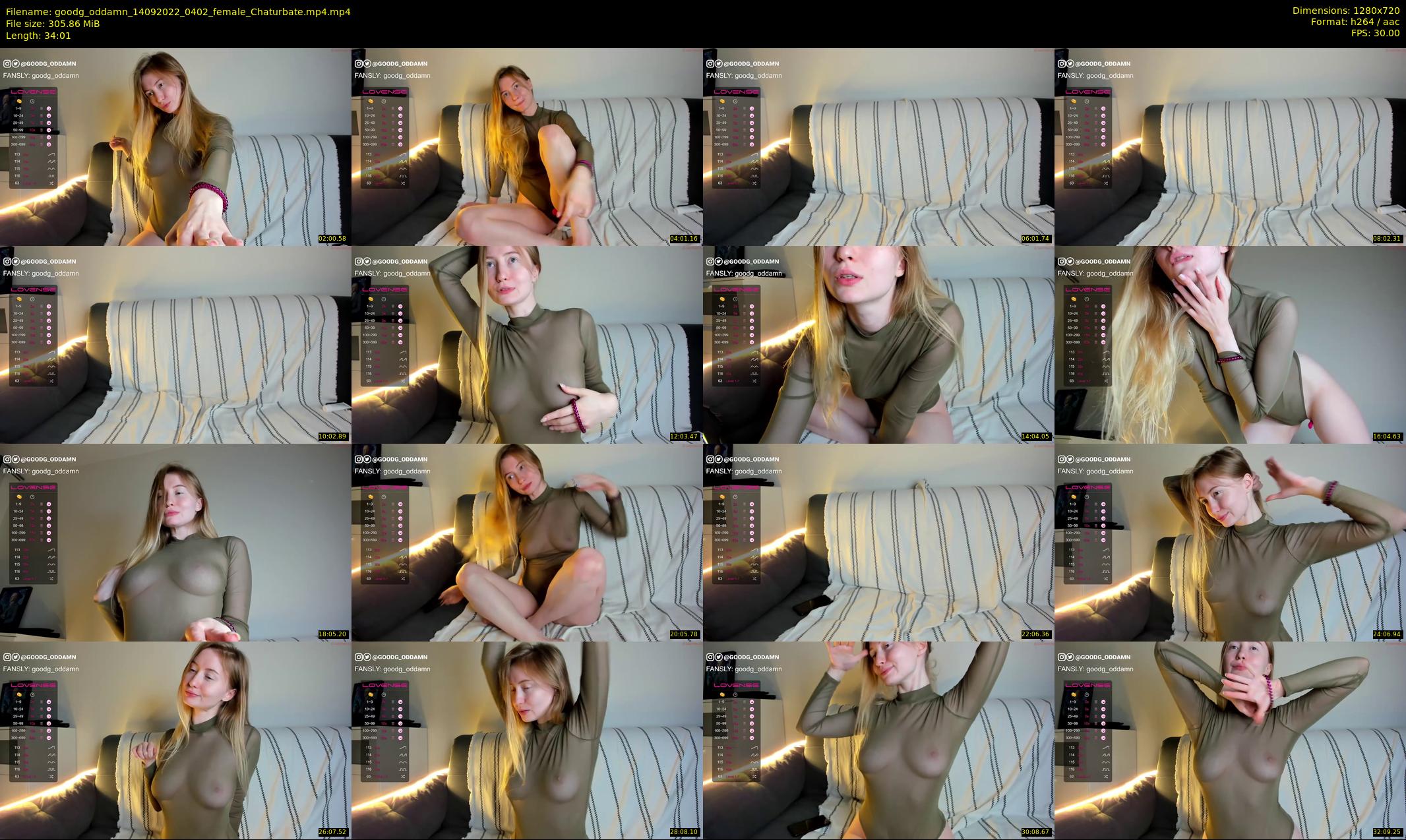 goodg_oddamn — 35 minute Chaturbate female cam show recording, 720p, Sep 14, 2022