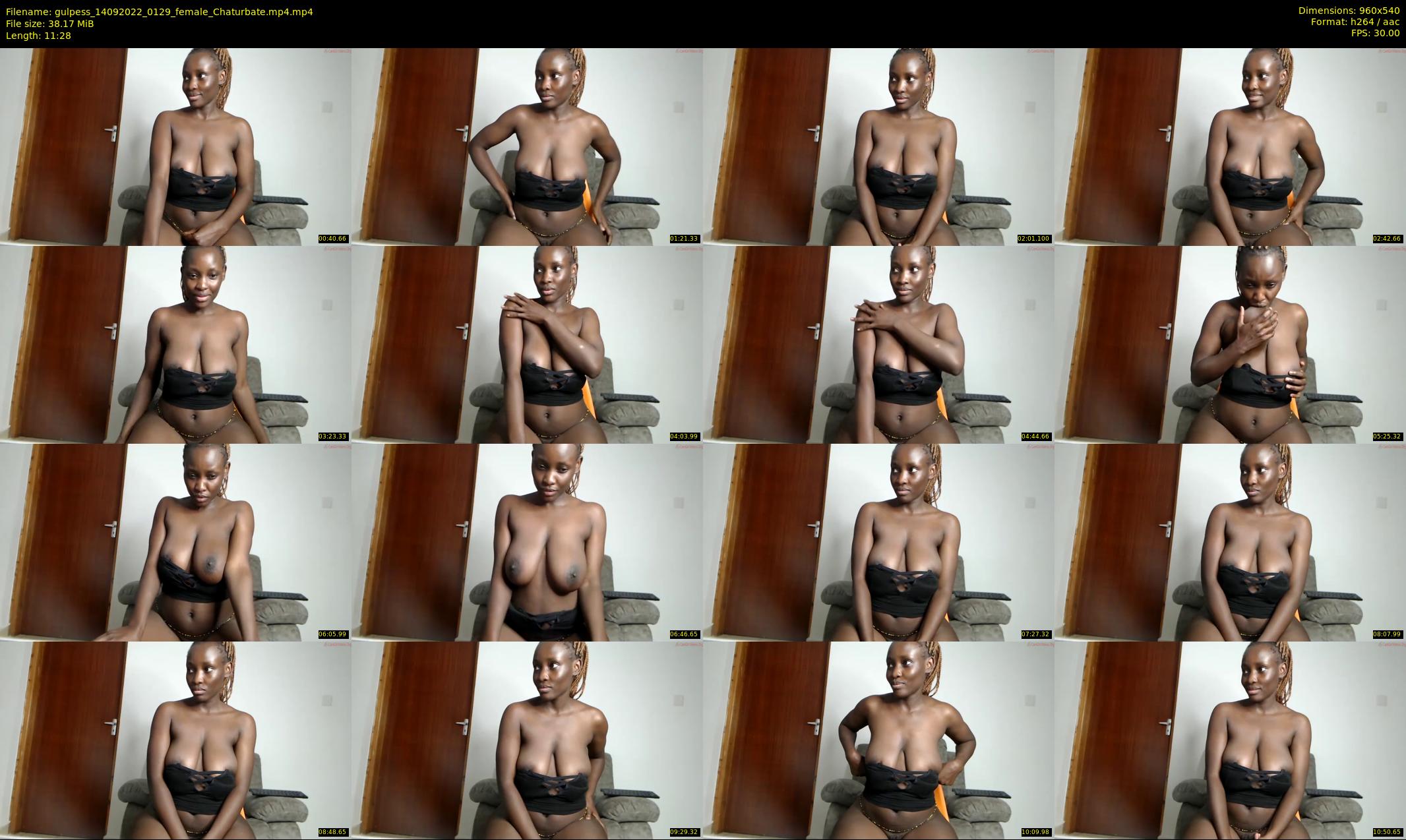 gulpess — 12 minute Chaturbate female cam show recording, 480p, Sep 14, 2022