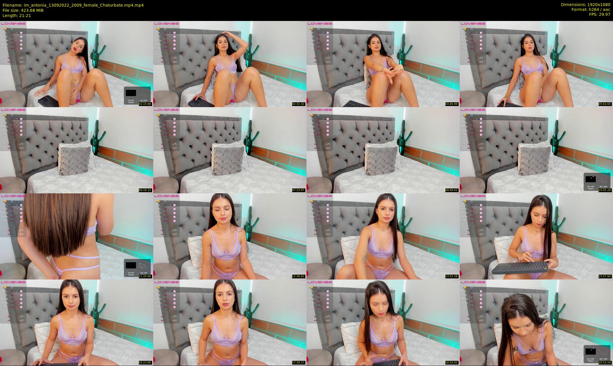 im_antonia — 22 minute Chaturbate female cam show recording, 1080p, Sep 13, 2022