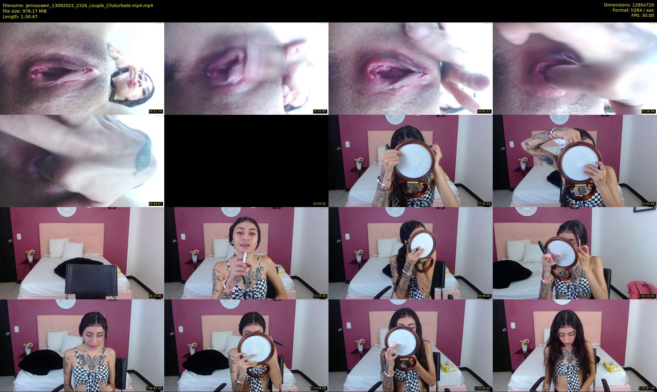 jennaowen — 91 minute Chaturbate female cam show recording, 720p, Sep 13, 2022