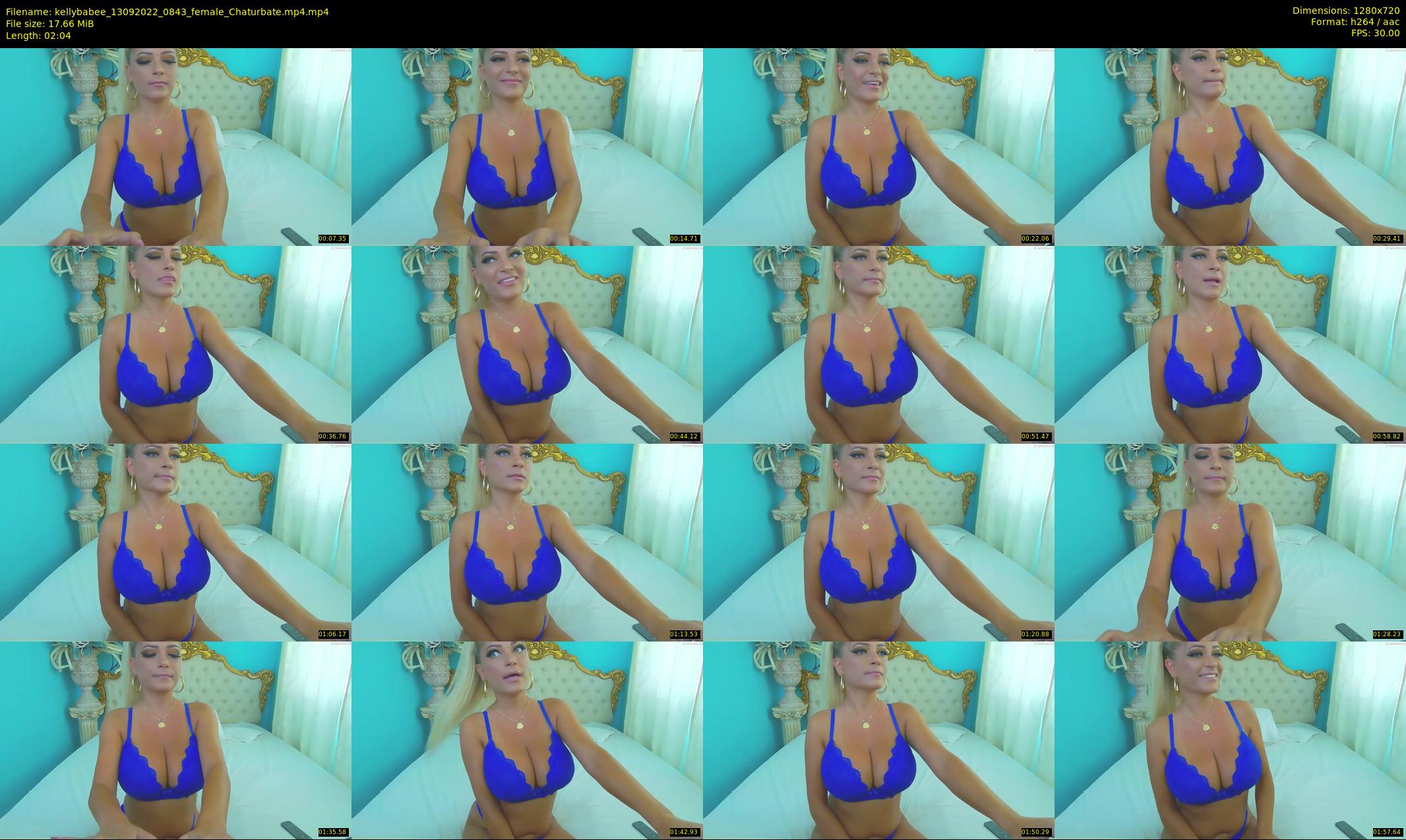 kellybabee — 3 minute Chaturbate female cam show recording, 720p, Sep 13, 2022